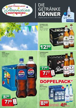 Getränkeparadies Gefromm Prospekt (ab 03.08.2026) zum Blättern