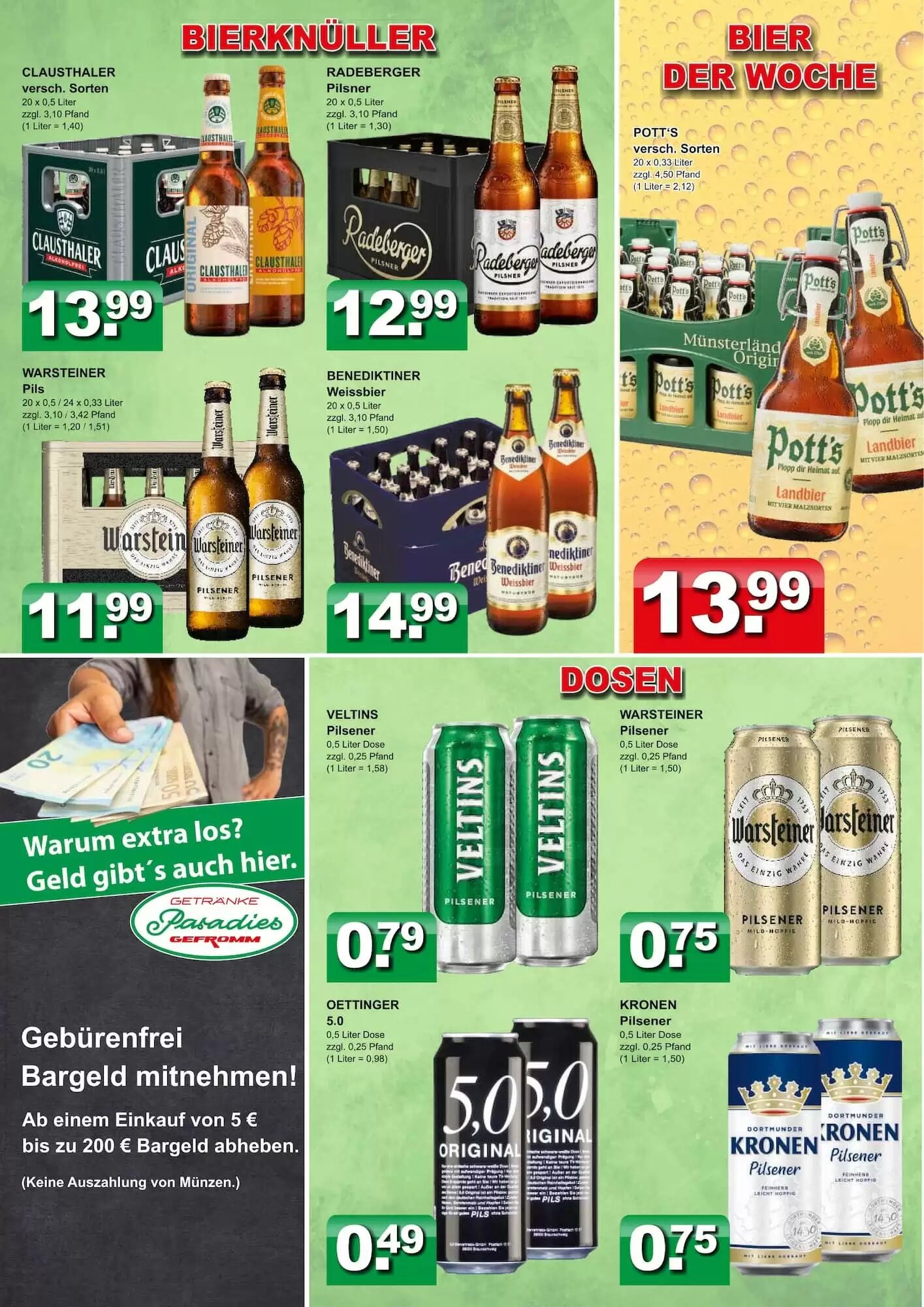 Getränkeparadies Gefromm Prospekt (ab 03.08.2026) zum Blättern - Seite 2