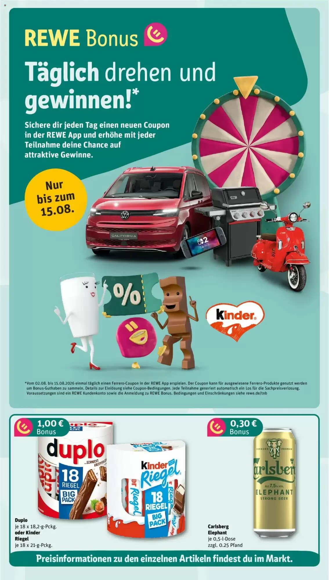 REWE Kaufpark Prospekt (ab 03.08.2026) zum Blättern - Seite 3