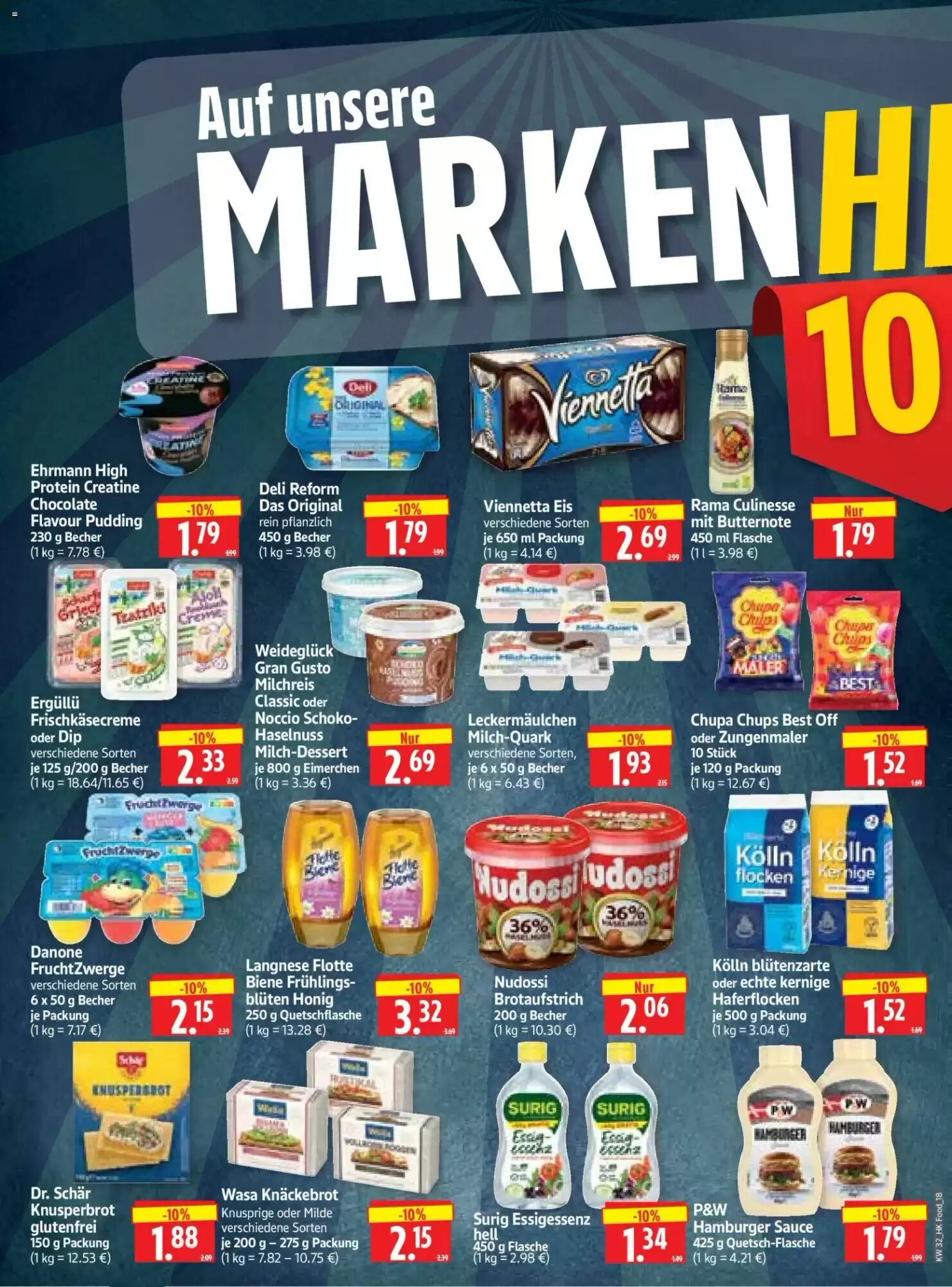 Edeka Herkules Prospekt (ab 03.08.2026) zum Blättern - Seite 18