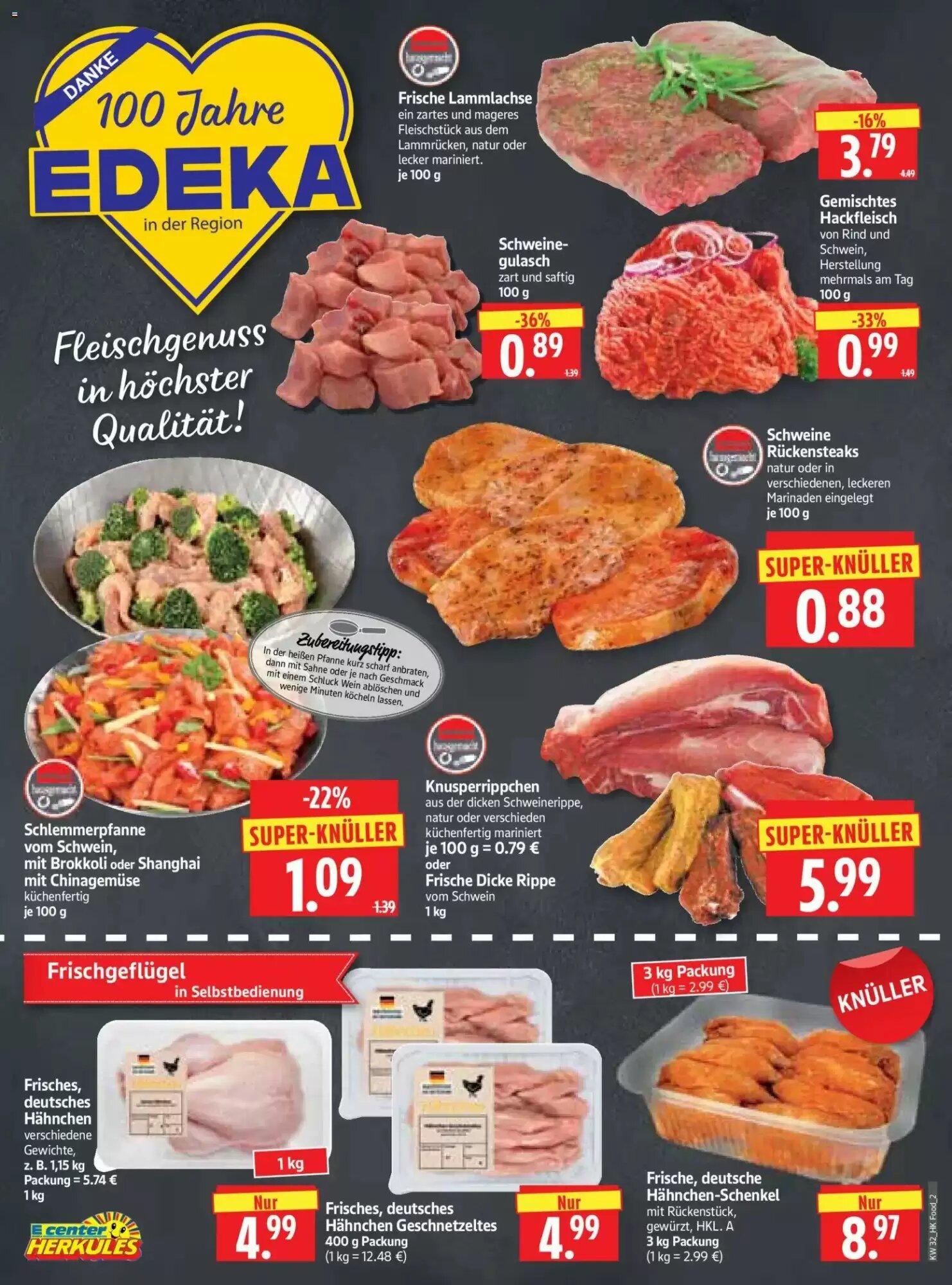 Edeka Herkules Prospekt (ab 03.08.2026) zum Blättern - Seite 2