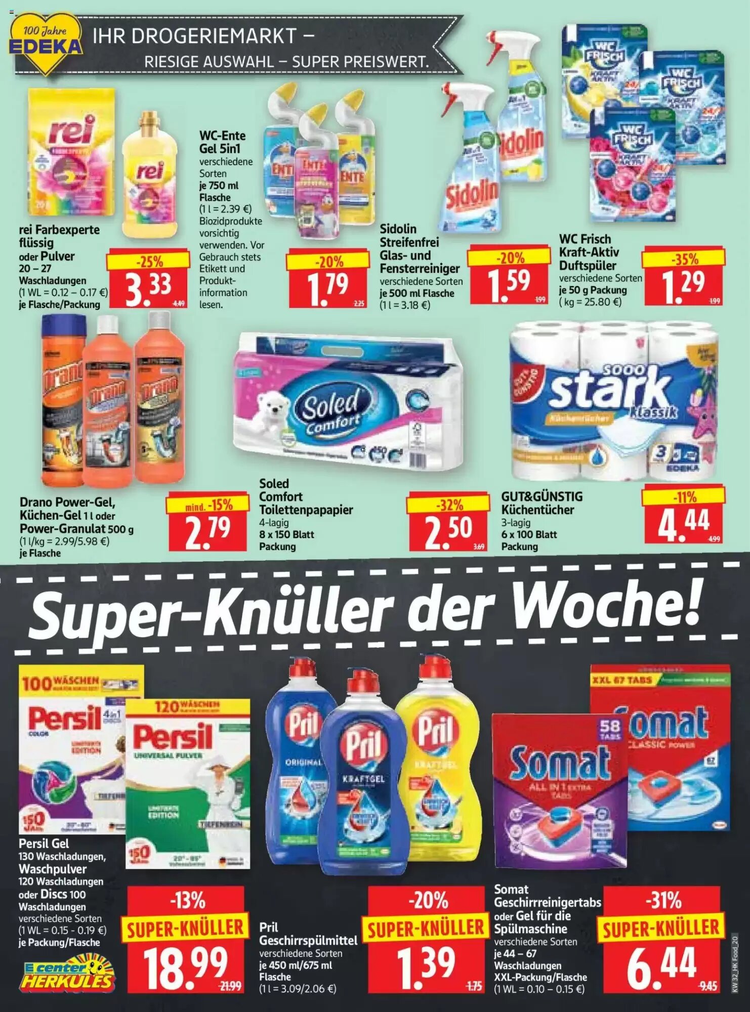 Edeka Herkules Prospekt (ab 03.08.2026) zum Blättern - Seite 20