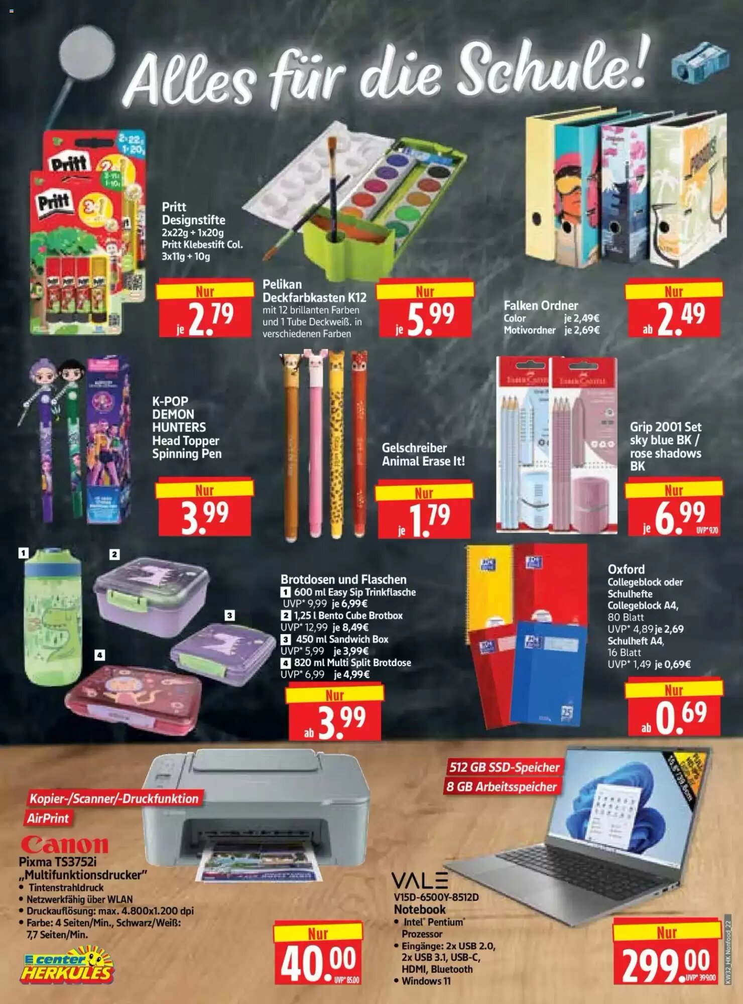 Edeka Herkules Prospekt (ab 03.08.2026) zum Blättern - Seite 22