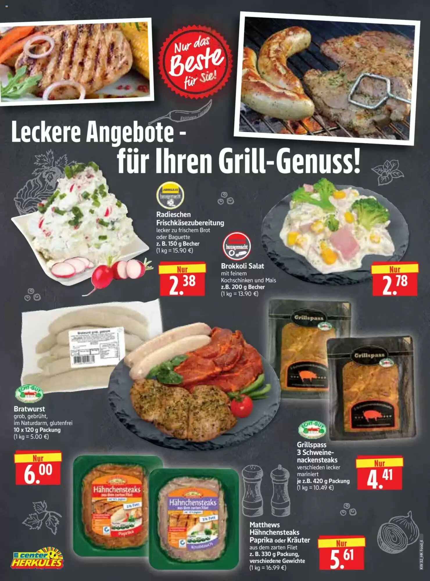Edeka Herkules Prospekt (ab 03.08.2026) zum Blättern - Seite 4