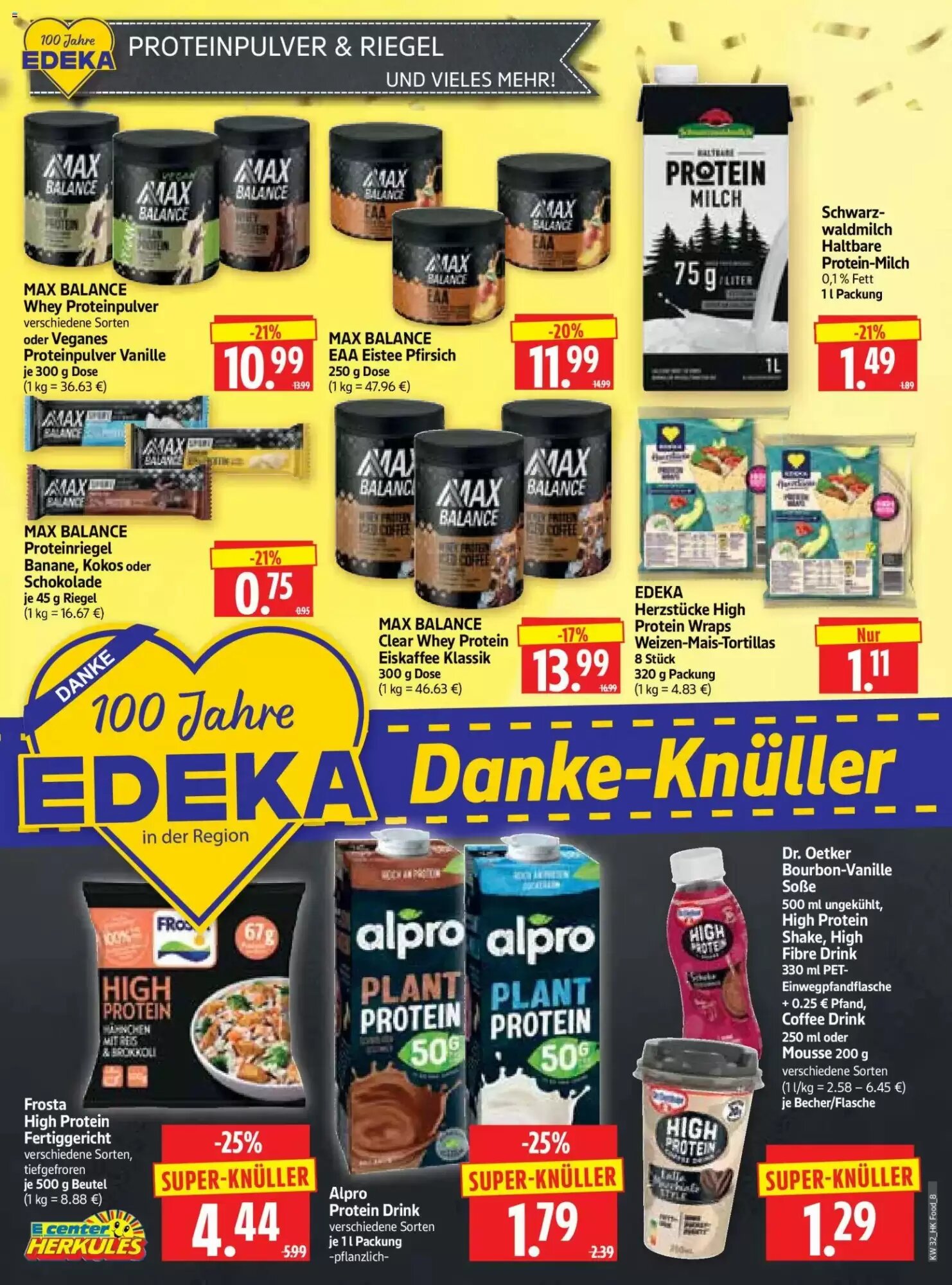 Edeka Herkules Prospekt (ab 03.08.2026) zum Blättern - Seite 8