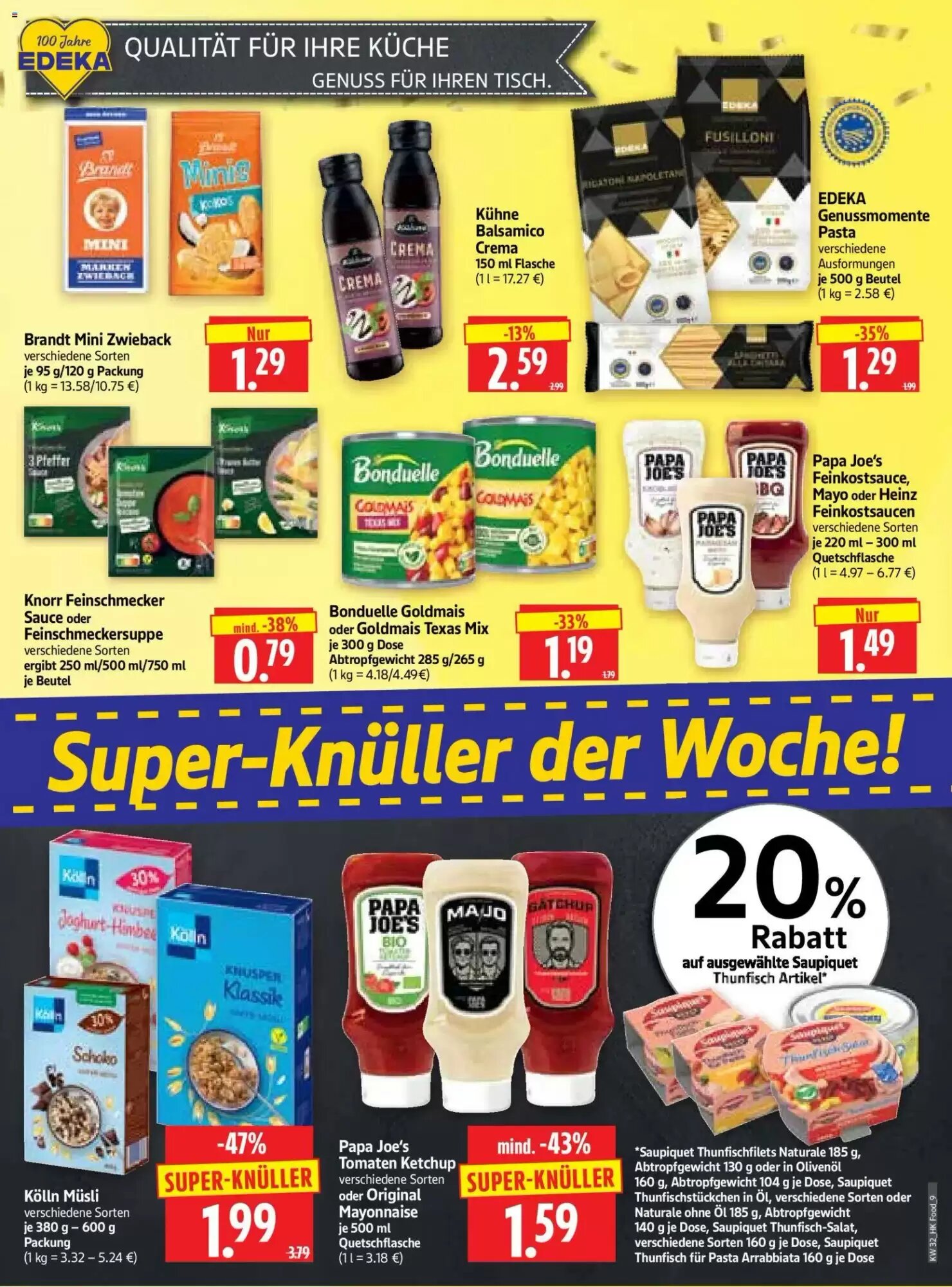 Edeka Herkules Prospekt (ab 03.08.2026) zum Blättern - Seite 9