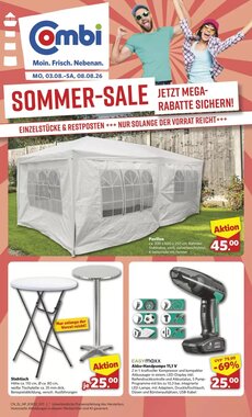 Combi Prospekt (ab 03.08.2026) zum Blättern