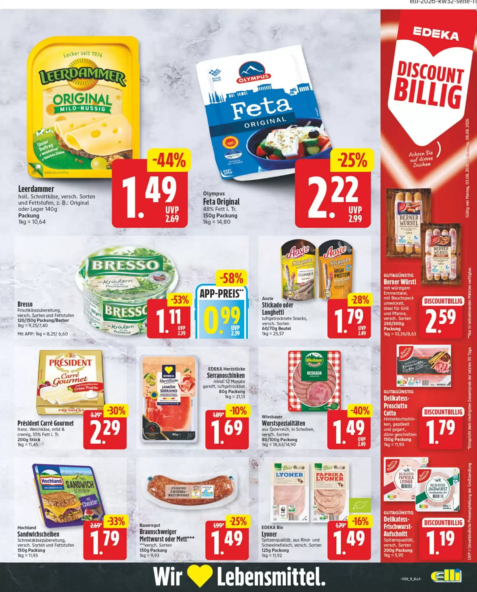 Elli Markt Prospekt (ab 03.08.2026) zum Blättern - Seite 11