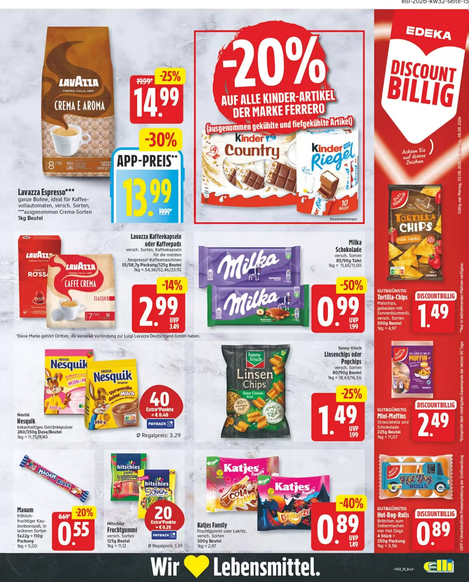 Elli Markt Prospekt (ab 03.08.2026) zum Blättern - Seite 15