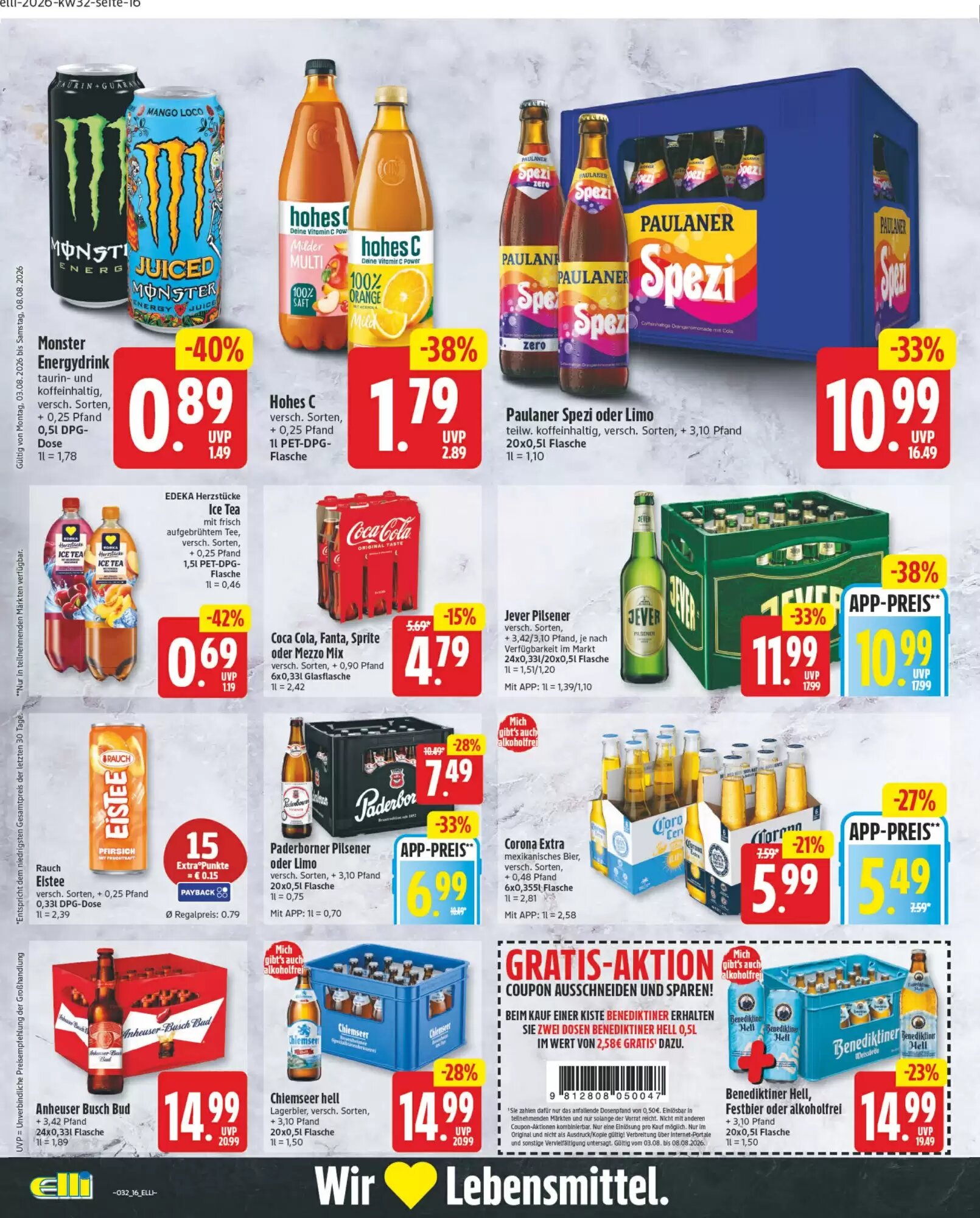 Elli Markt Prospekt (ab 03.08.2026) zum Blättern - Seite 16