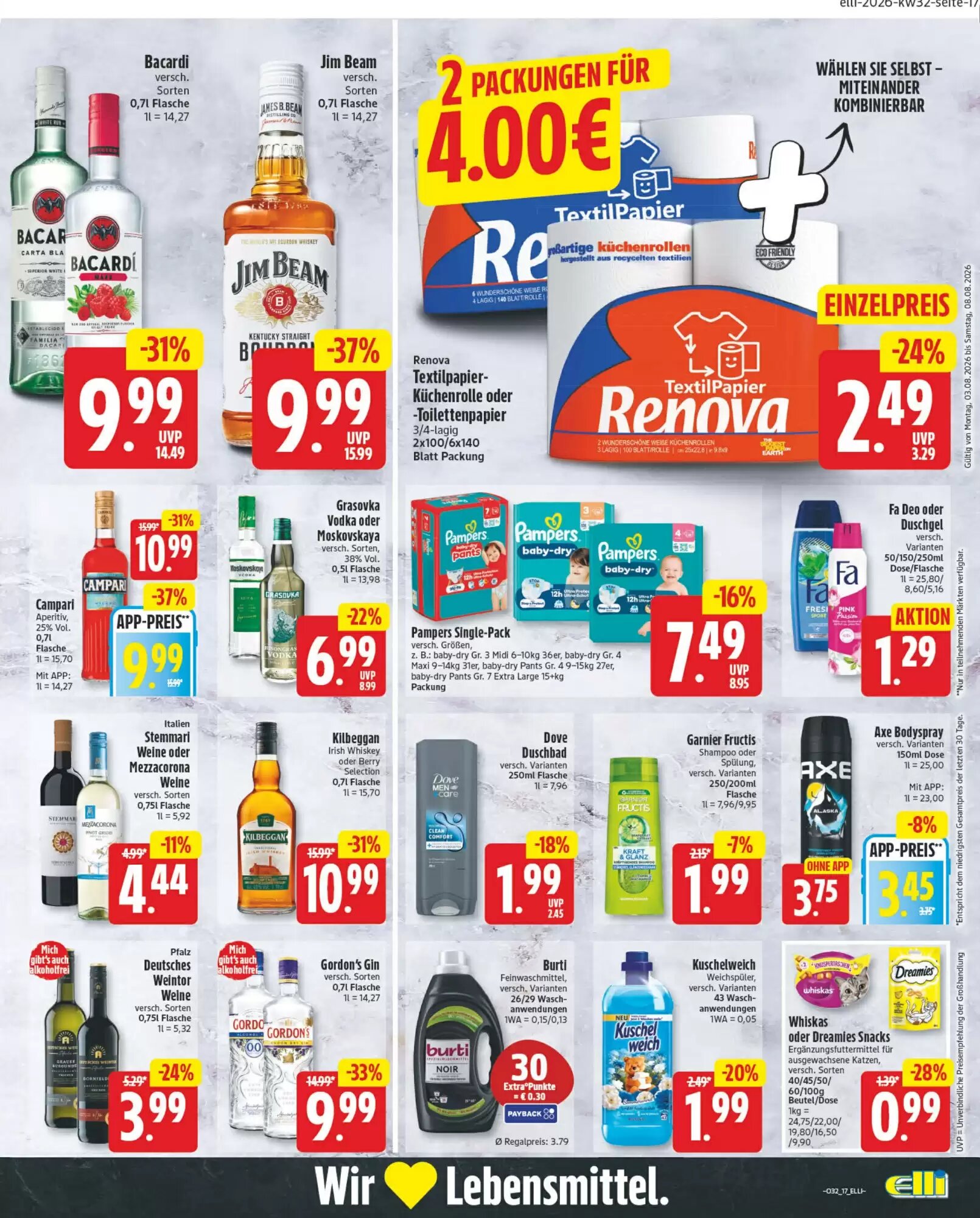 Elli Markt Prospekt (ab 03.08.2026) zum Blättern - Seite 17