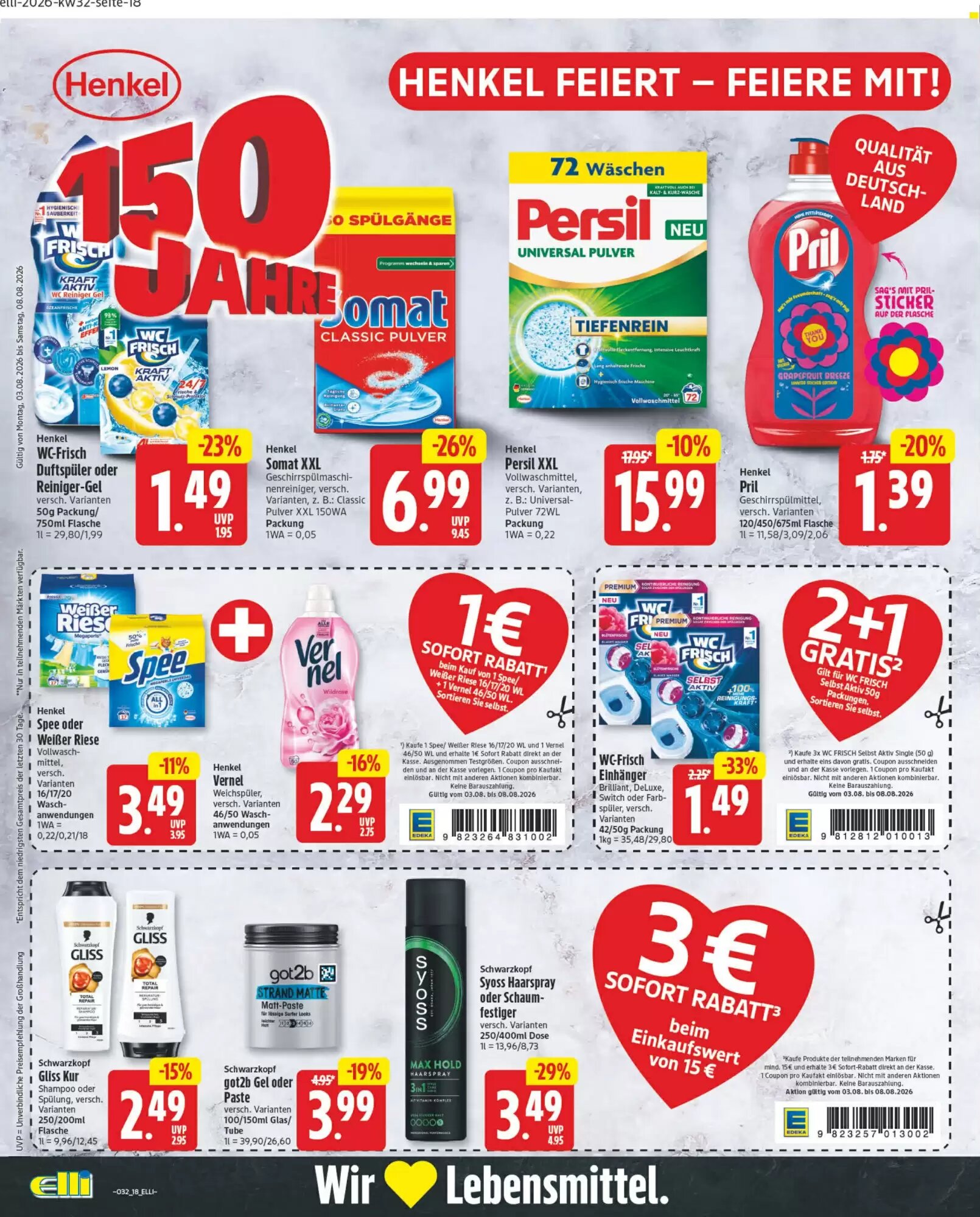 Elli Markt Prospekt (ab 03.08.2026) zum Blättern - Seite 18