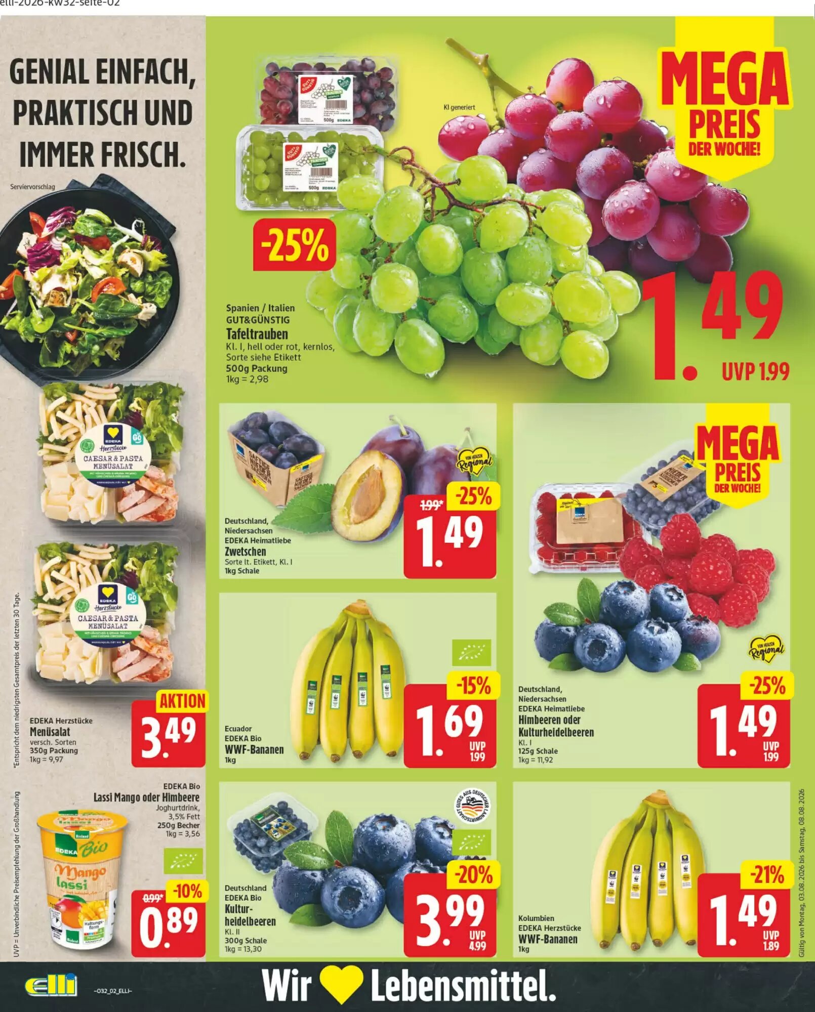 Elli Markt Prospekt (ab 03.08.2026) zum Blättern - Seite 2