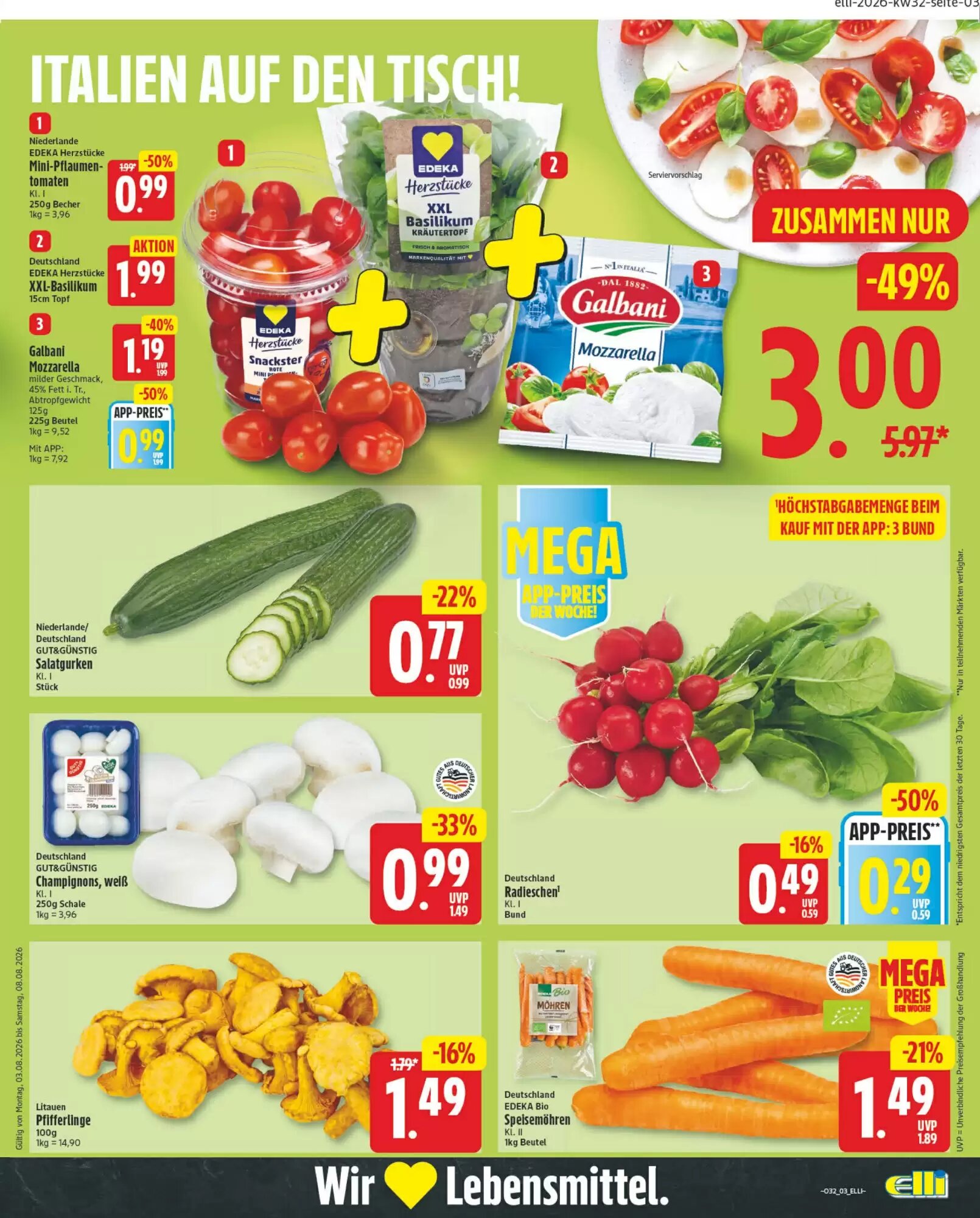 Elli Markt Prospekt (ab 03.08.2026) zum Blättern - Seite 3