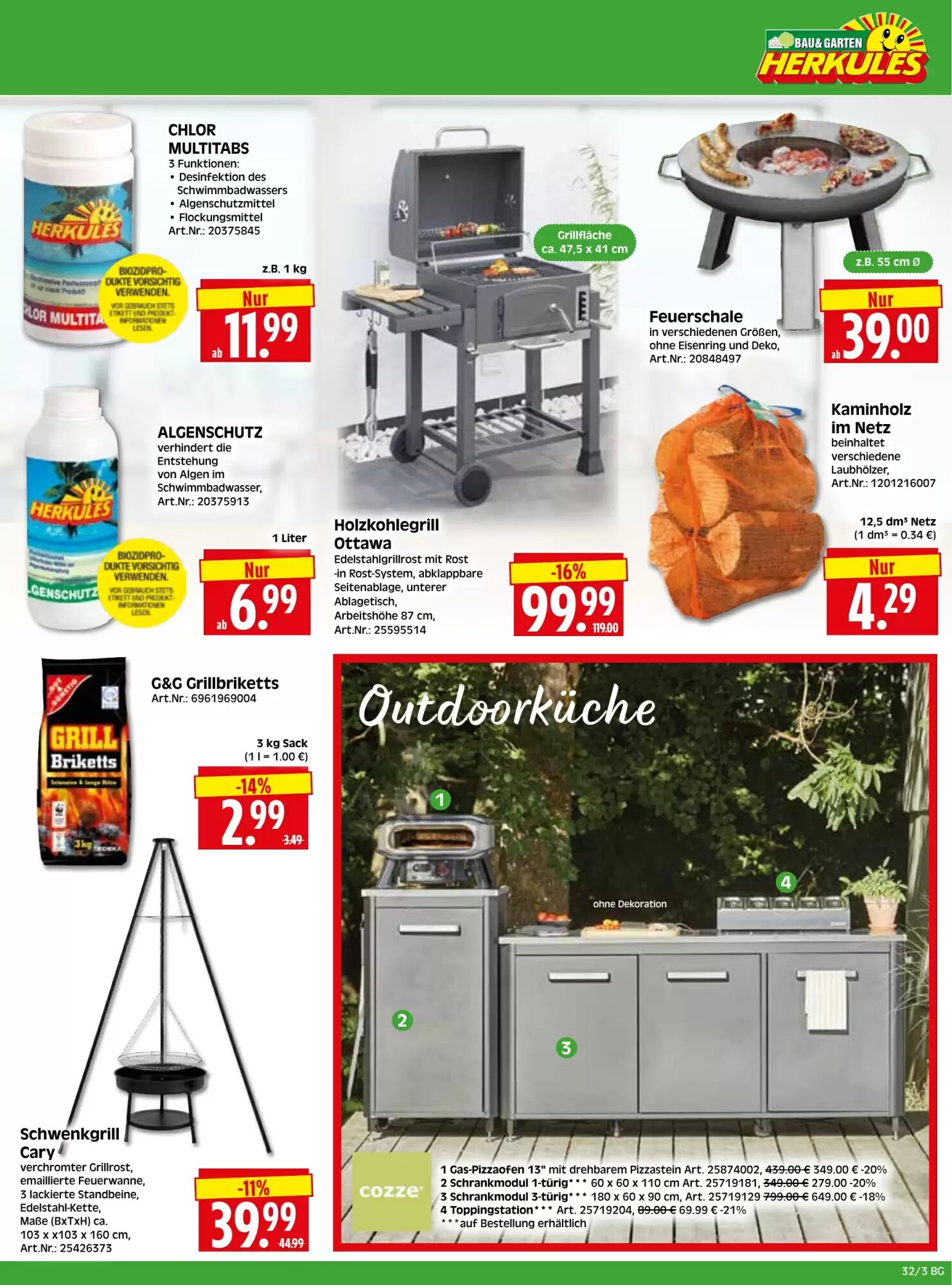 Herkules Baumarkt Prospekt (ab 03.08.2026) zum Blättern - Seite 3