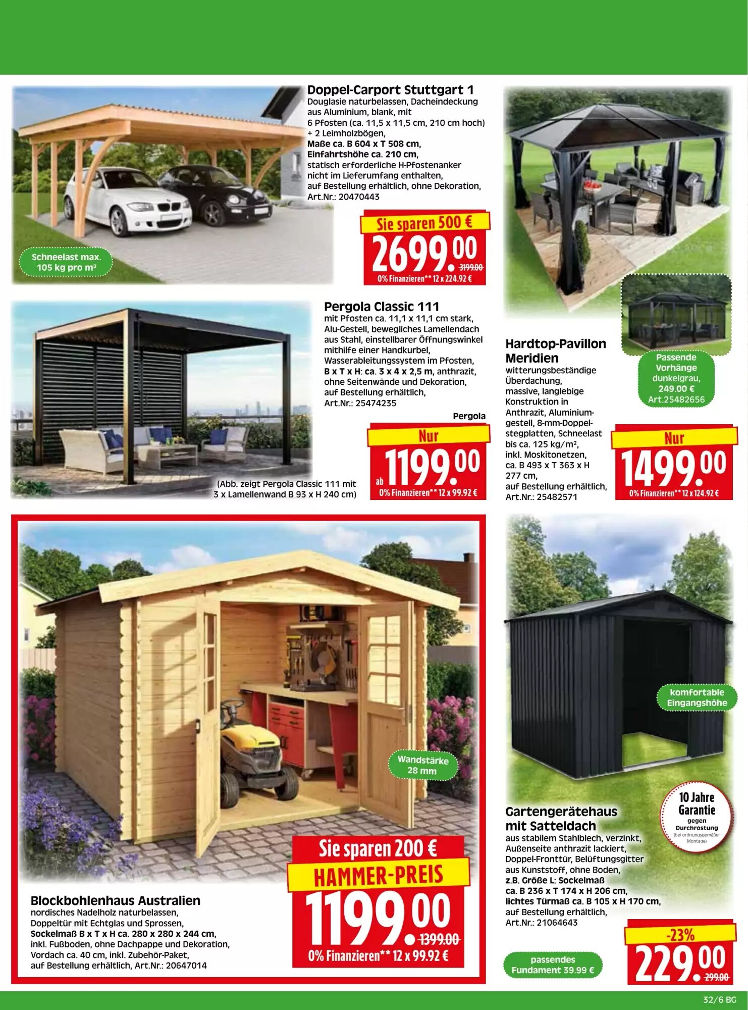 Herkules Baumarkt Prospekt (ab 03.08.2026) zum Blättern - Seite 6