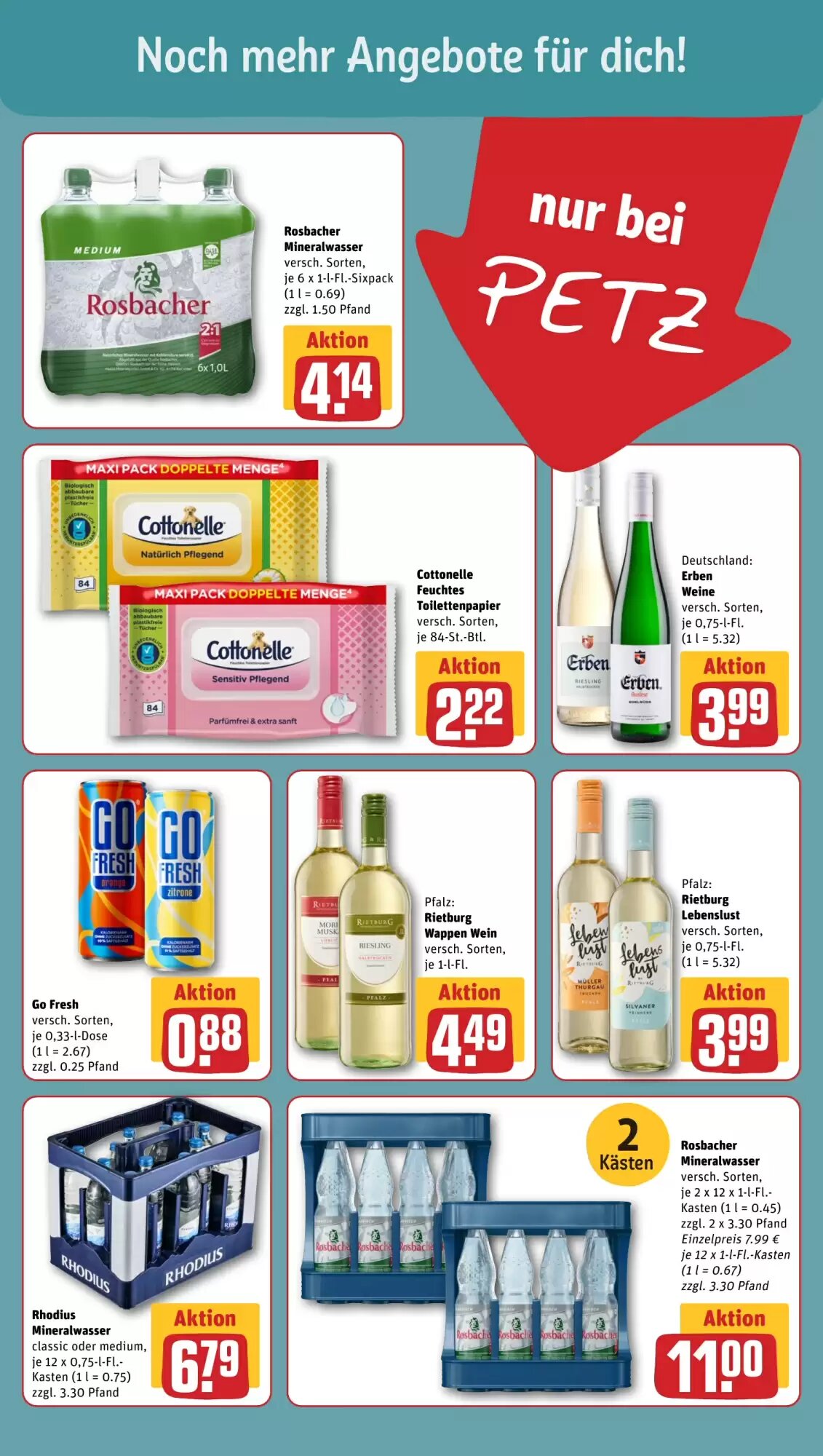 REWE PETZ Prospekt (ab 03.08.2026) zum Blättern - Seite 17