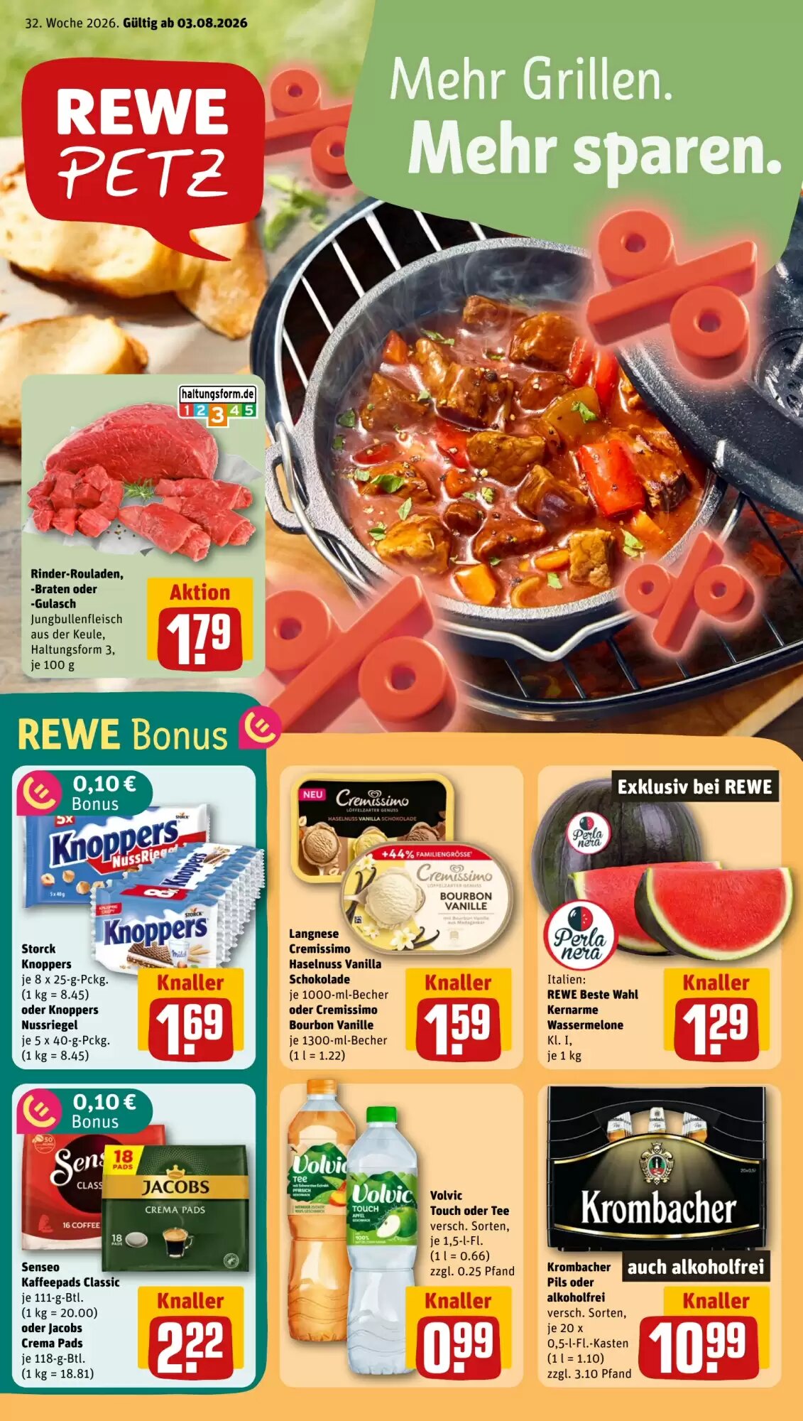 REWE PETZ Prospekt (ab 03.08.2026) zum Blättern - Seite 3