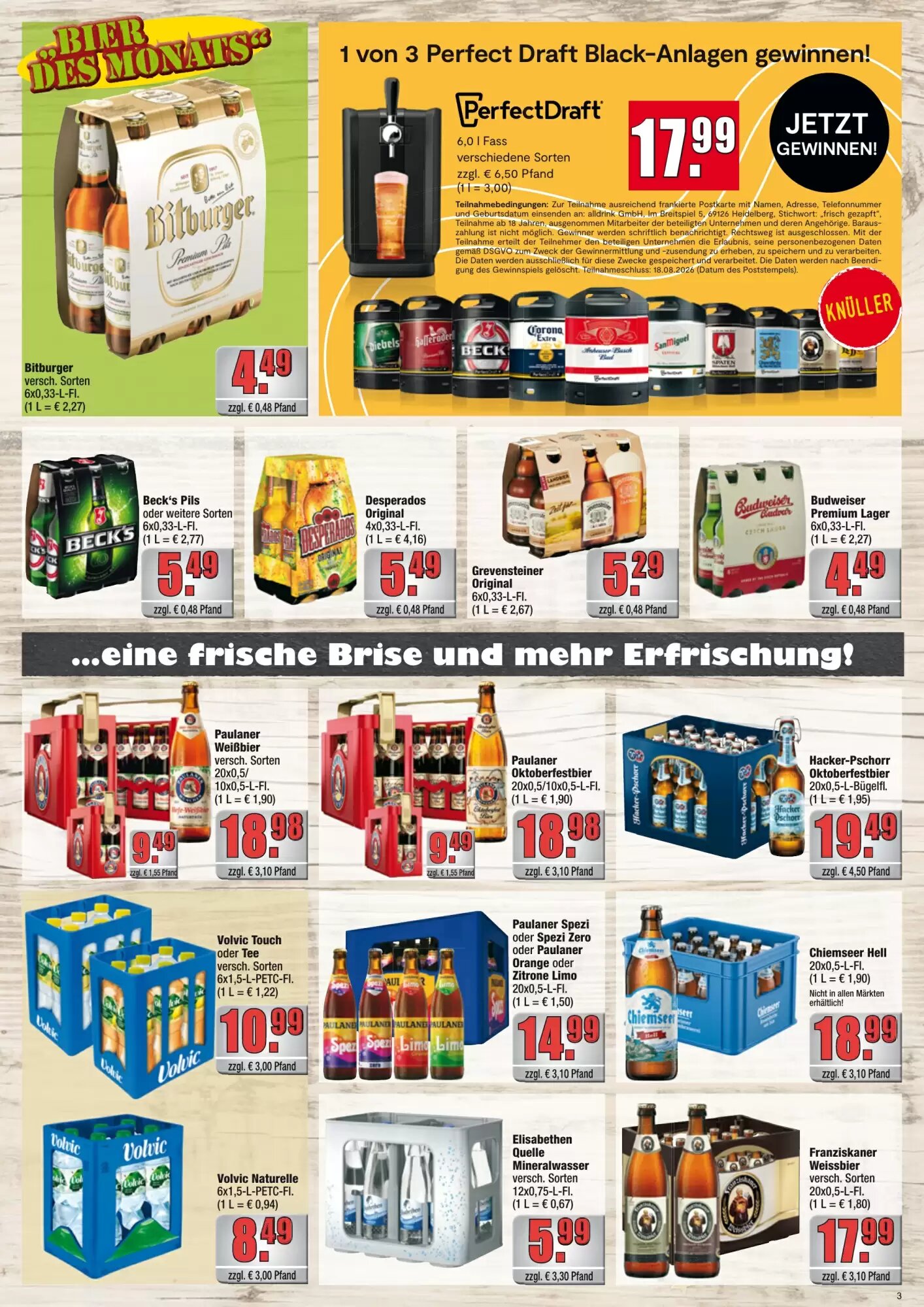 Profi Getränke Prospekt (ab 03.08.2026) zum Blättern - Seite 3
