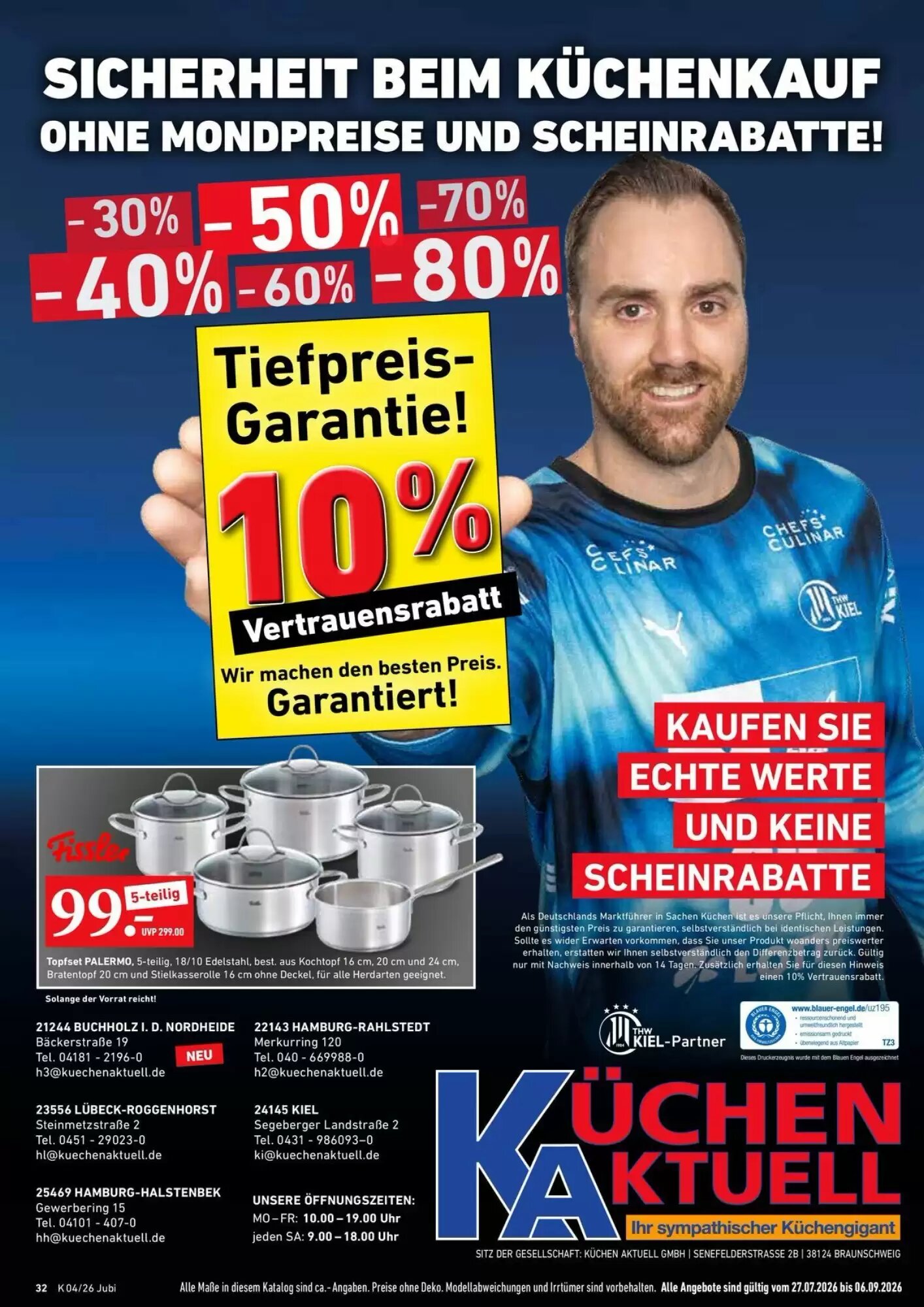 Küchen Aktuell Prospekt (ab 04.08.2026) zum Blättern - Seite 32