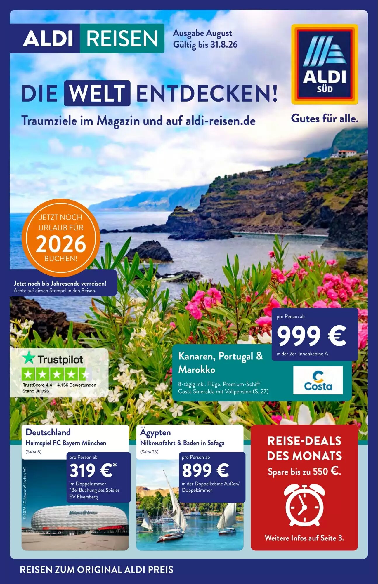 Aldi Süd Prospekt (ab 04.08.2026) zum Blättern - Seite 1