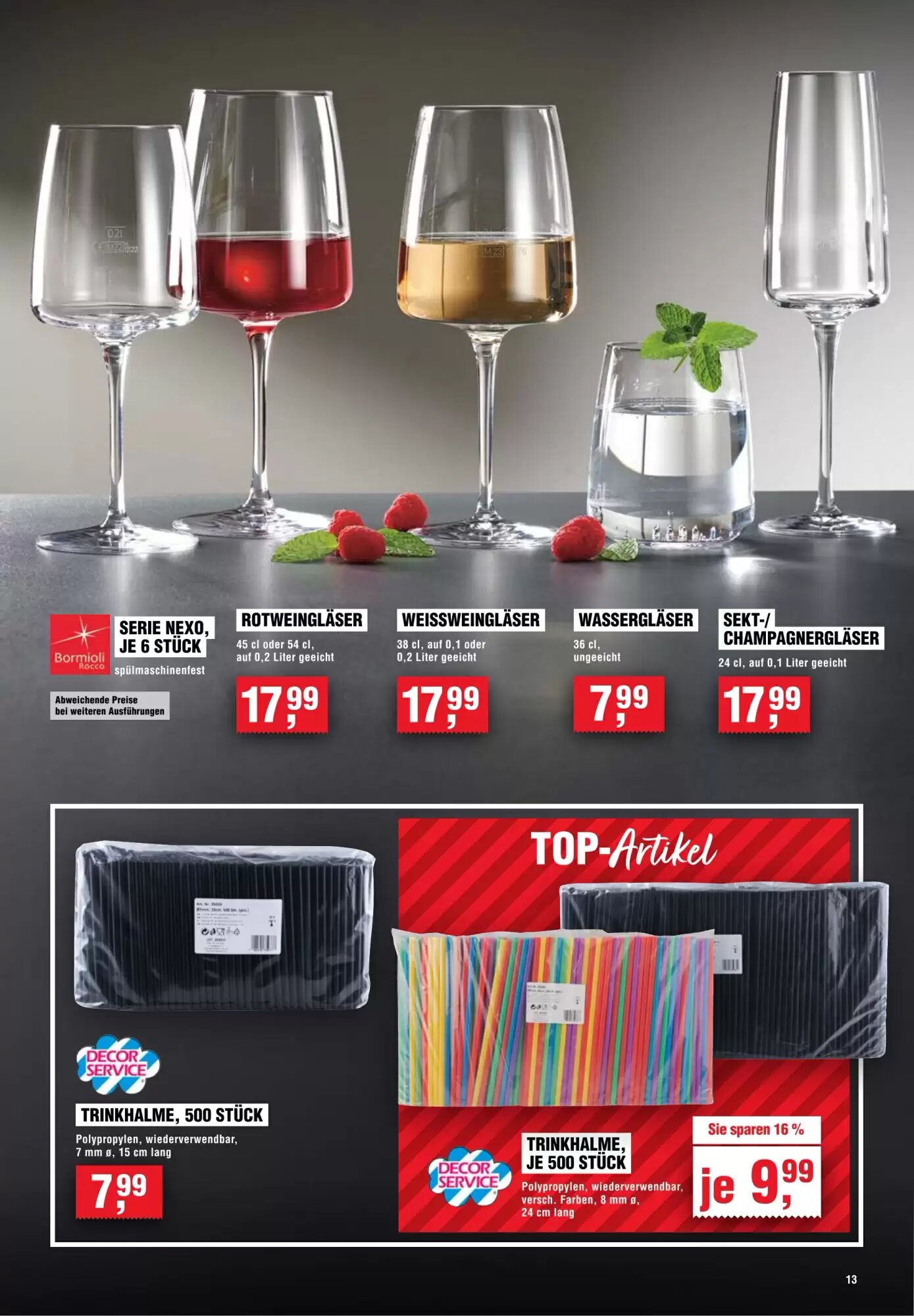 EDEKA Foodservice Prospekt (ab 06.08.2026) zum Blättern - Seite 13