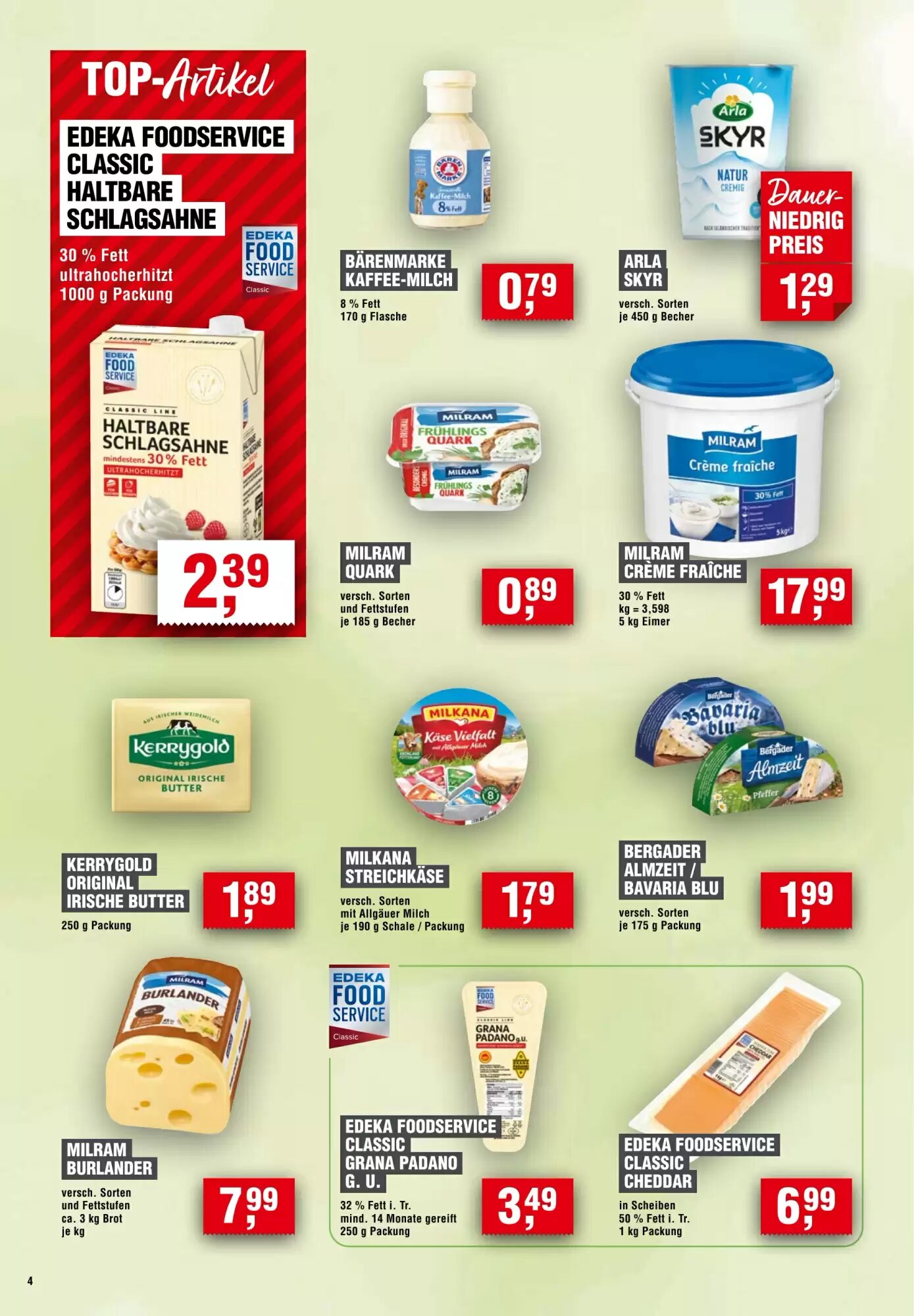 EDEKA Foodservice Prospekt (ab 06.08.2026) zum Blättern - Seite 4