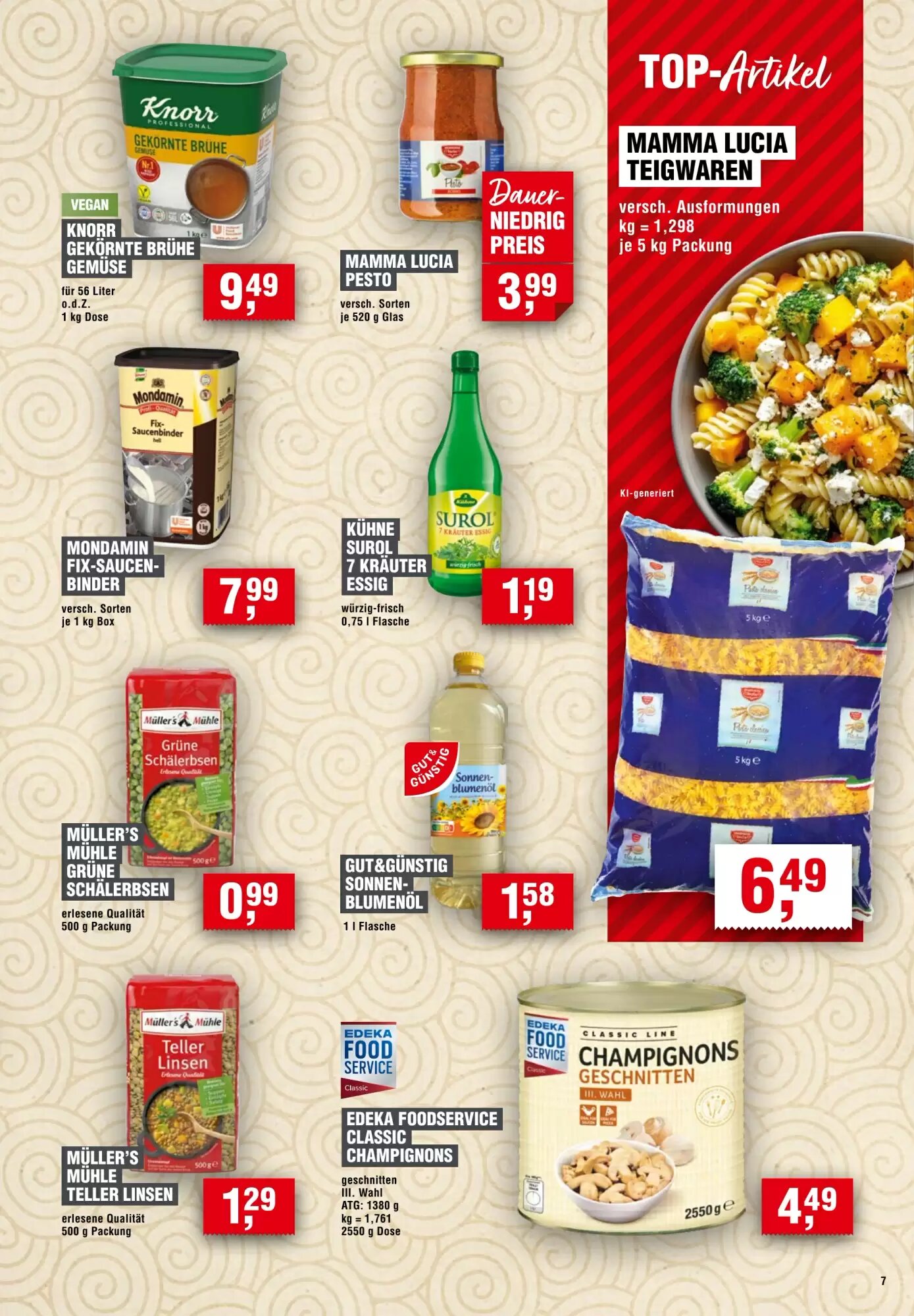 EDEKA Foodservice Prospekt (ab 06.08.2026) zum Blättern - Seite 7