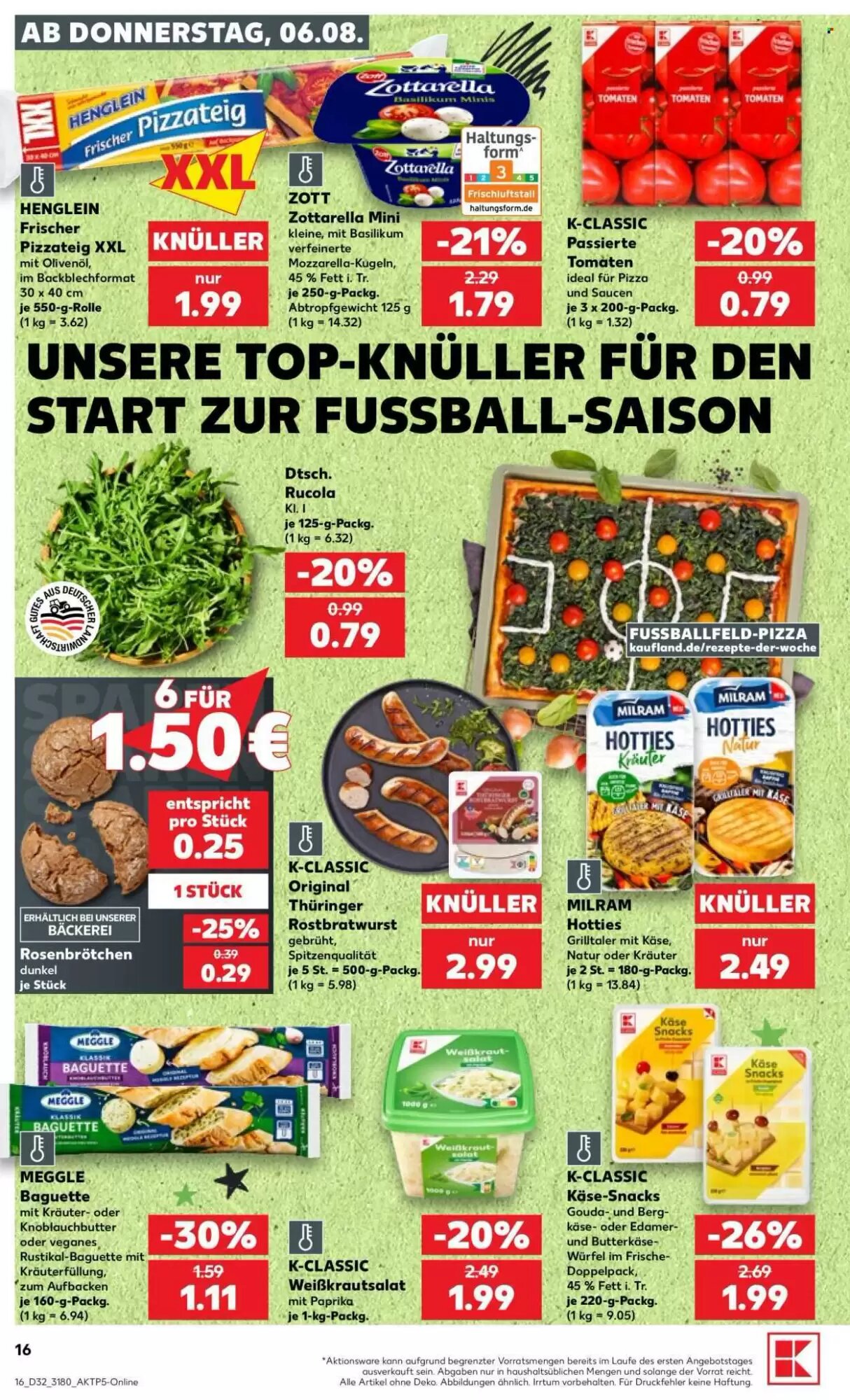 Kaufland Prospekt (ab 06.08.2026) zum Blättern - Seite 16