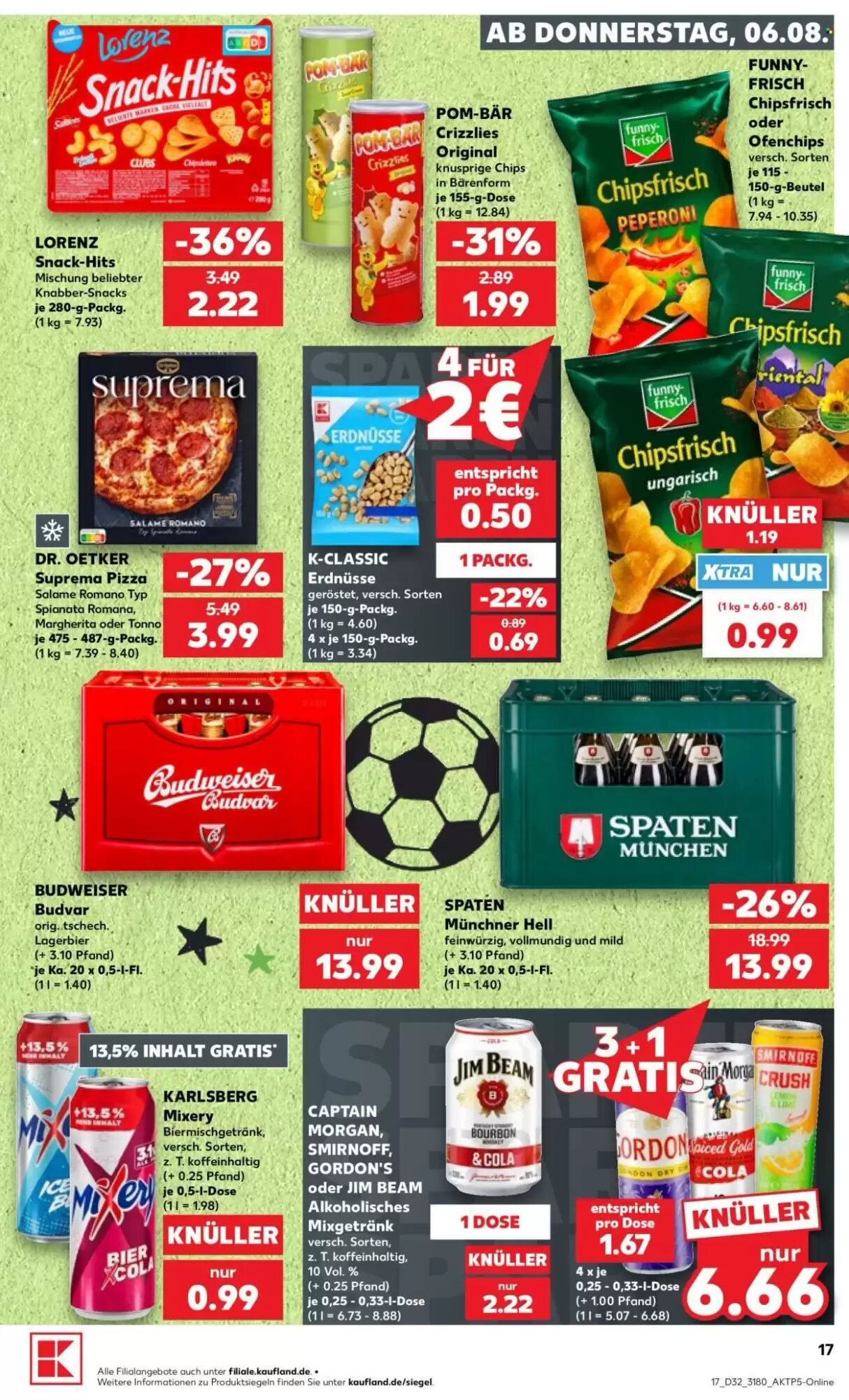 Kaufland Prospekt (ab 06.08.2026) zum Blättern - Seite 17