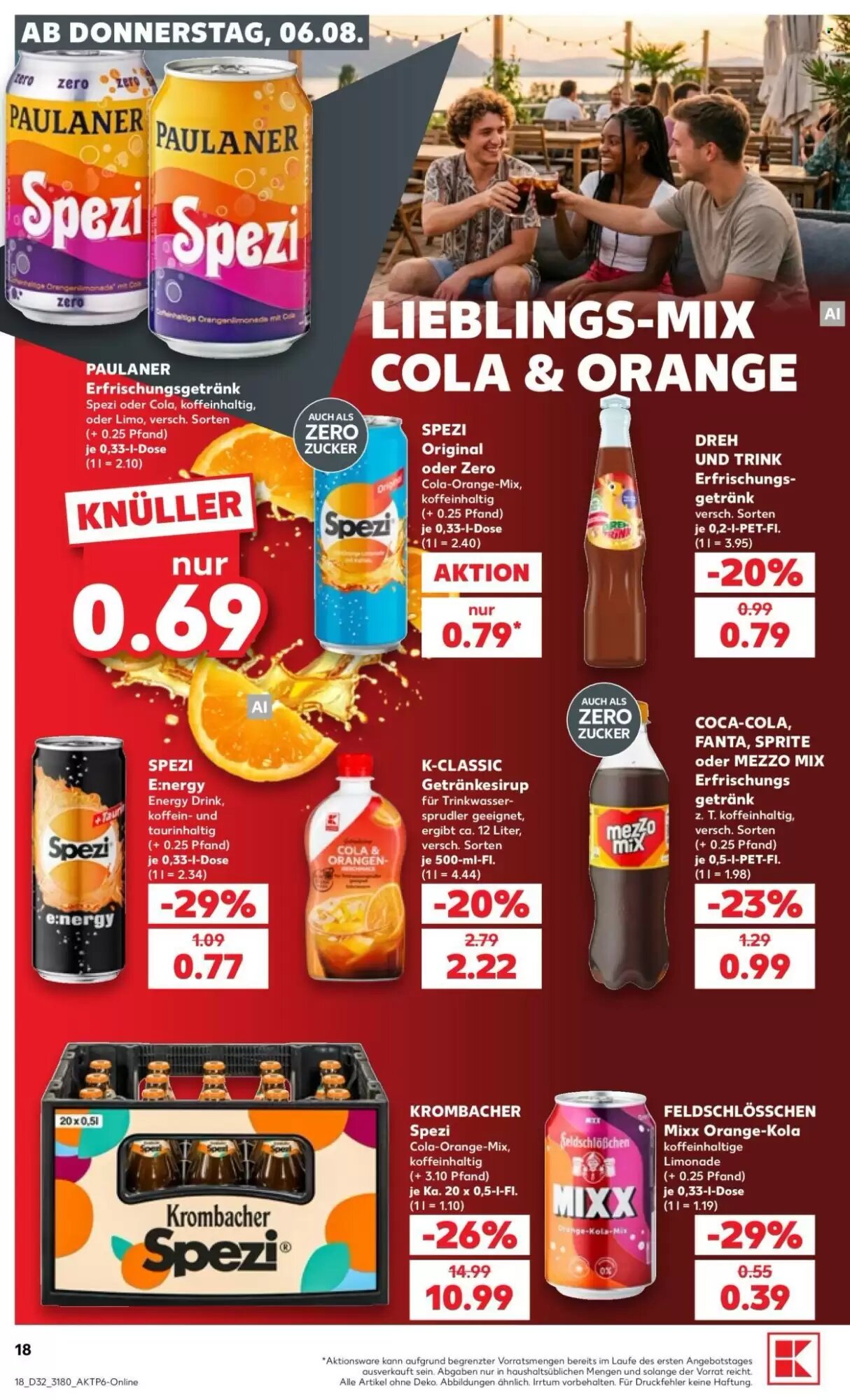 Kaufland Prospekt (ab 06.08.2026) zum Blättern - Seite 18