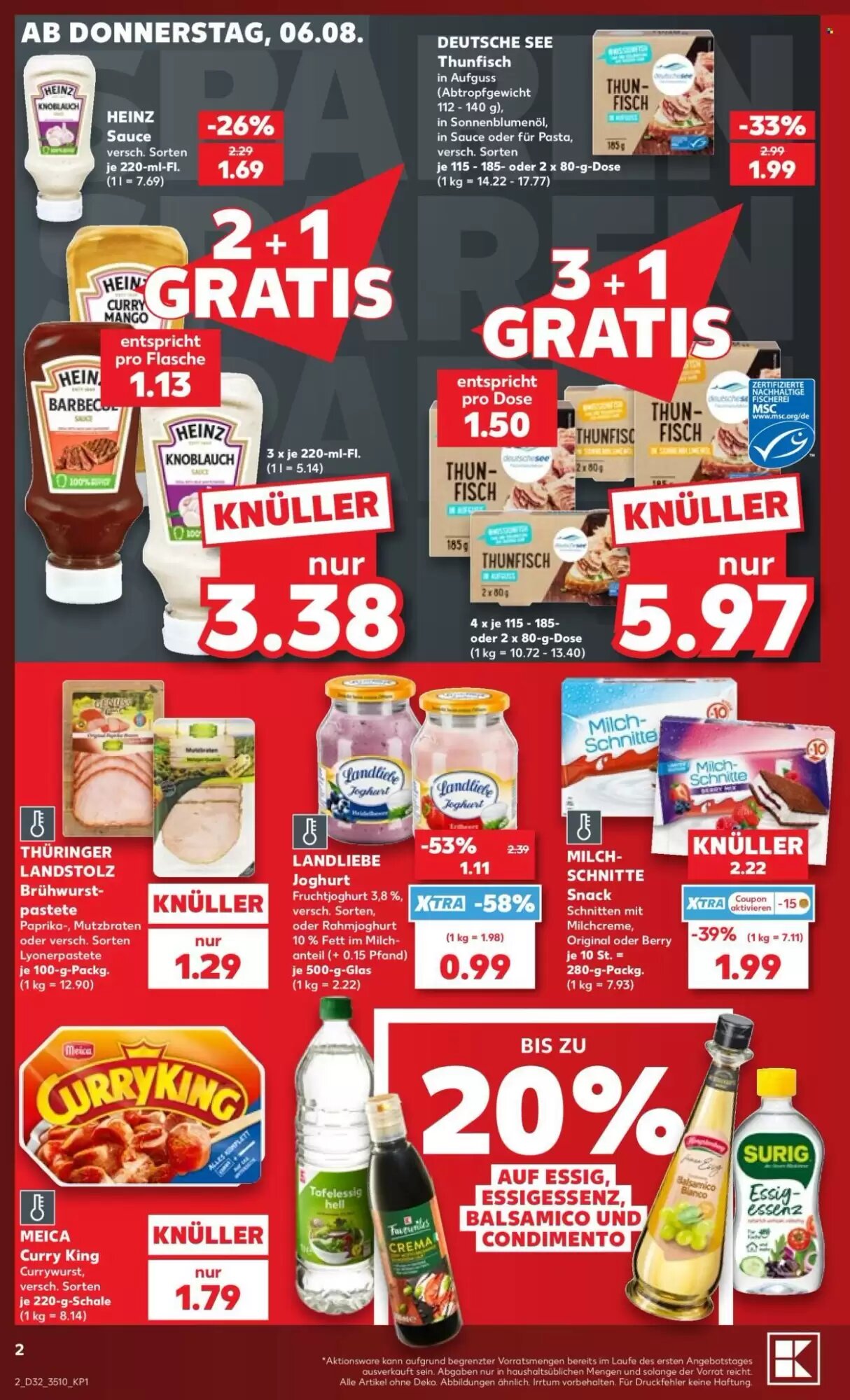 Kaufland Prospekt (ab 06.08.2026) zum Blättern - Seite 2