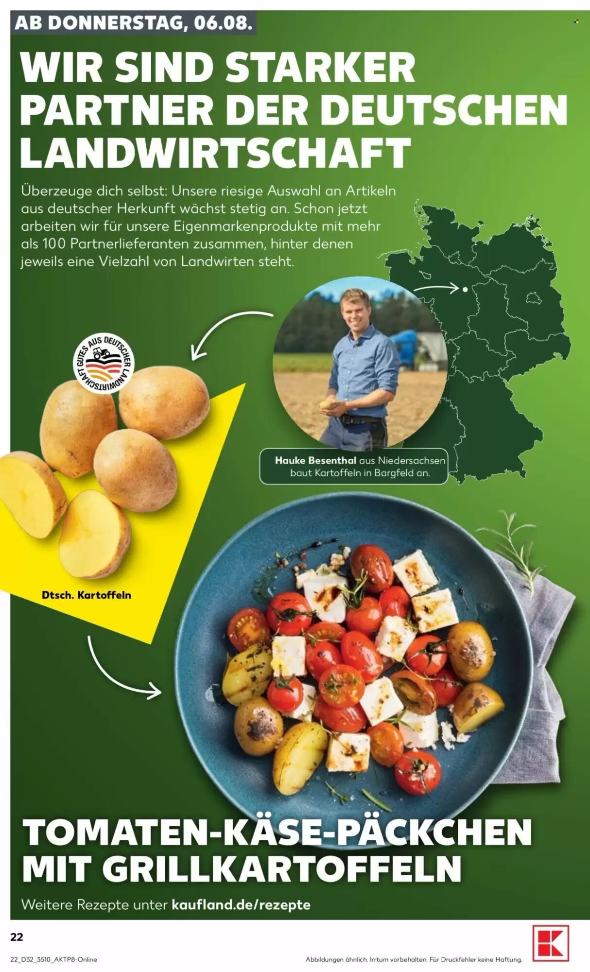 Kaufland Prospekt (ab 06.08.2026) zum Blättern - Seite 22