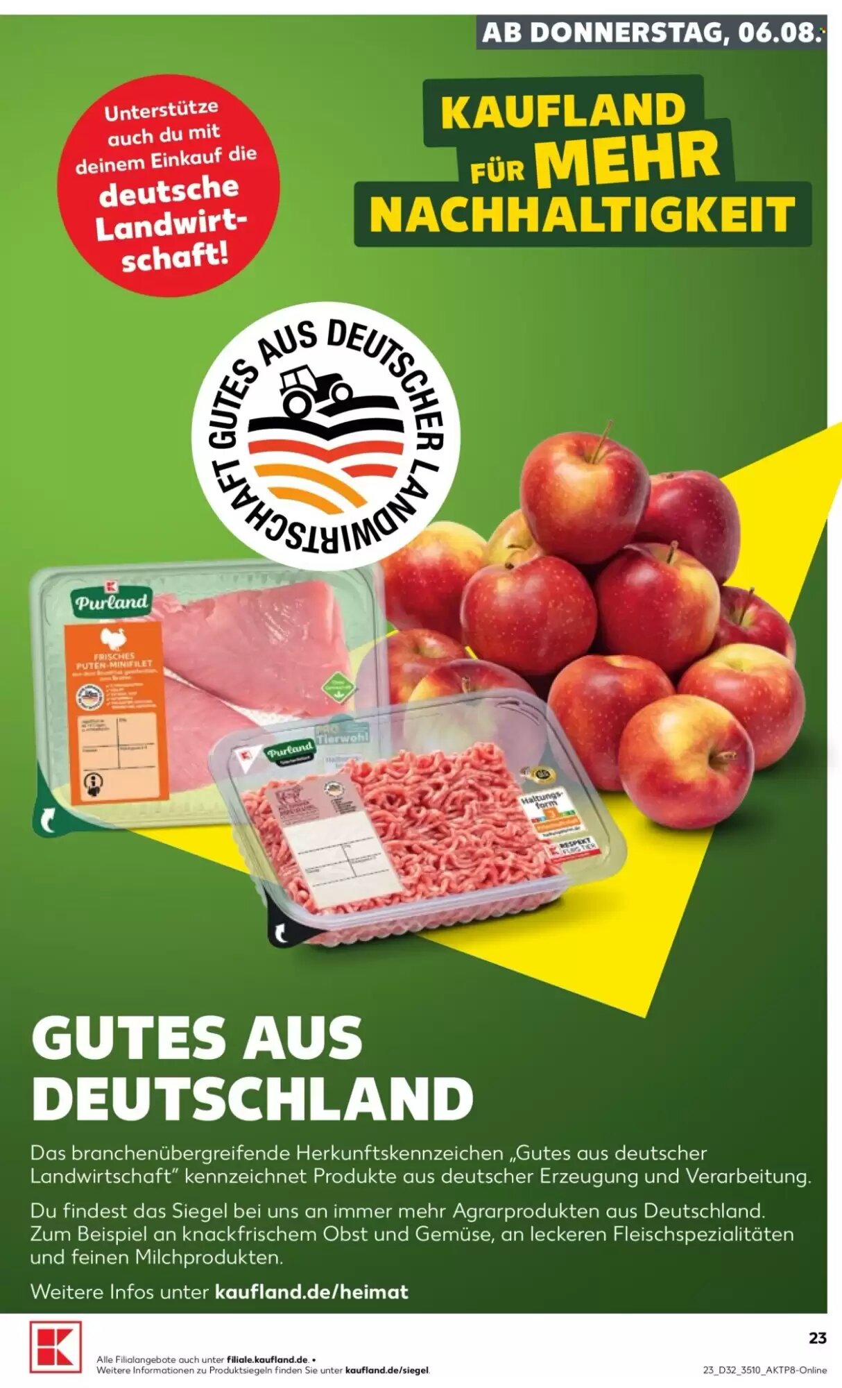 Kaufland Prospekt (ab 06.08.2026) zum Blättern - Seite 23