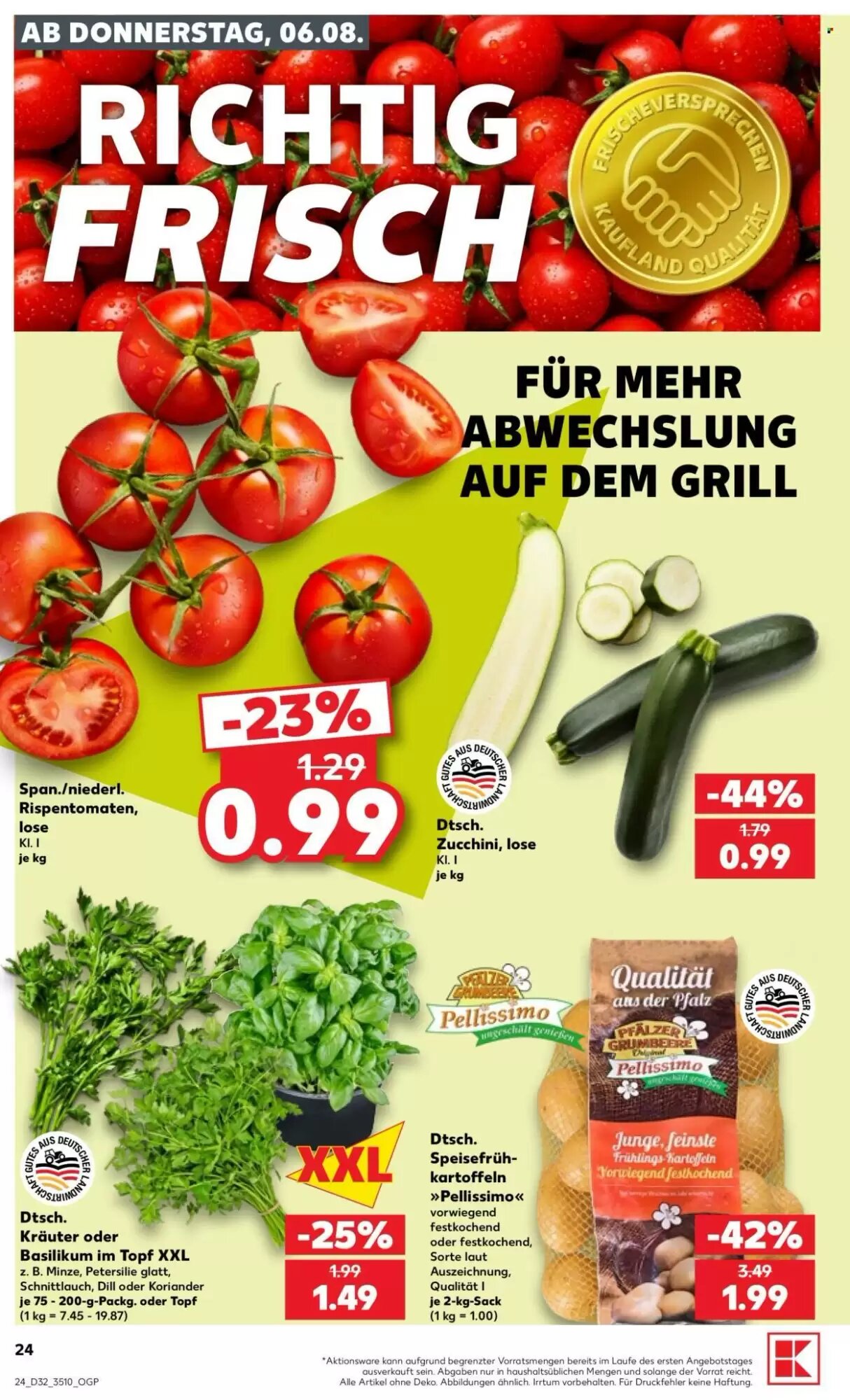 Kaufland Prospekt (ab 06.08.2026) zum Blättern - Seite 24