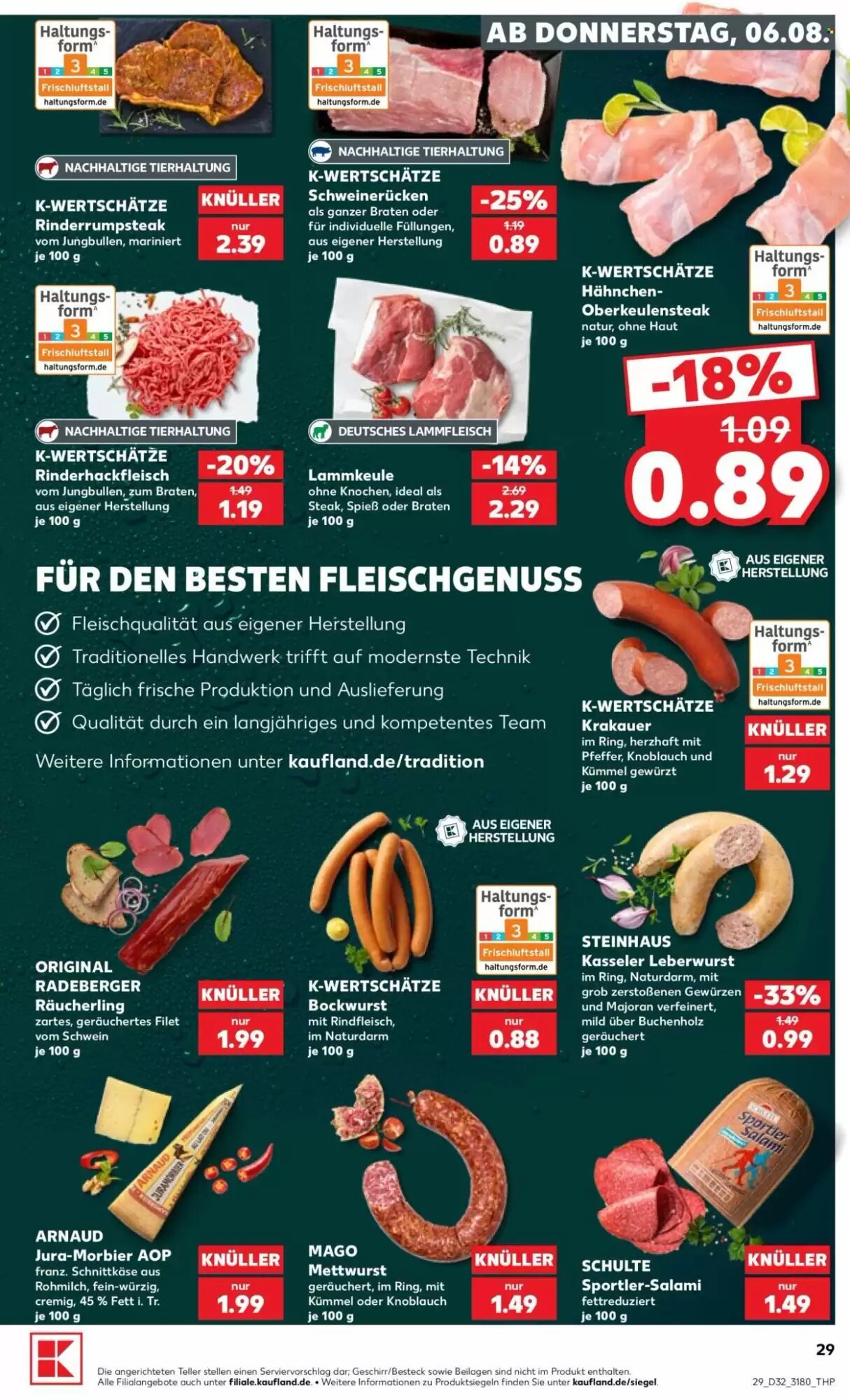 Kaufland Prospekt (ab 06.08.2026) zum Blättern - Seite 29