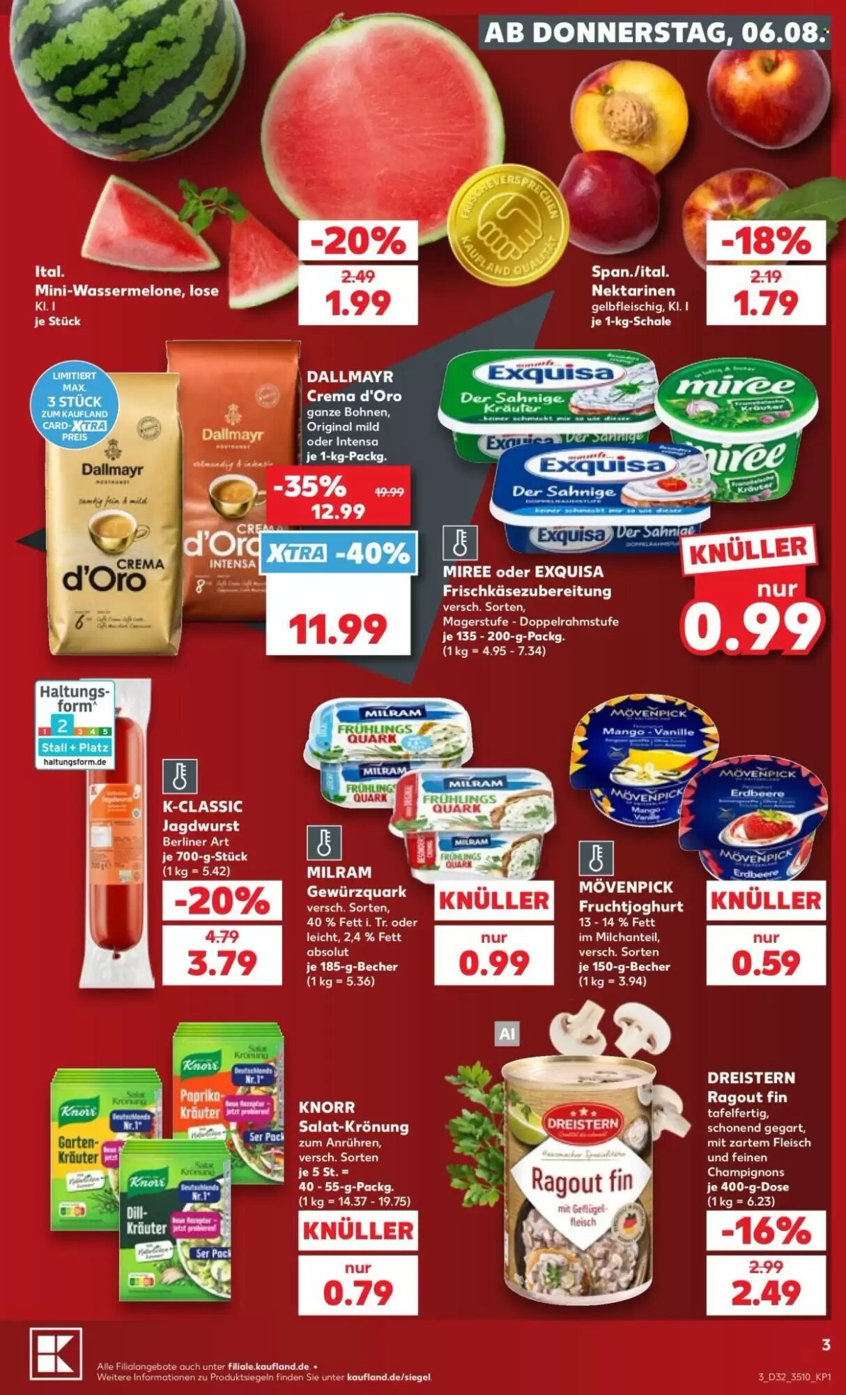Kaufland Prospekt (ab 06.08.2026) zum Blättern - Seite 3