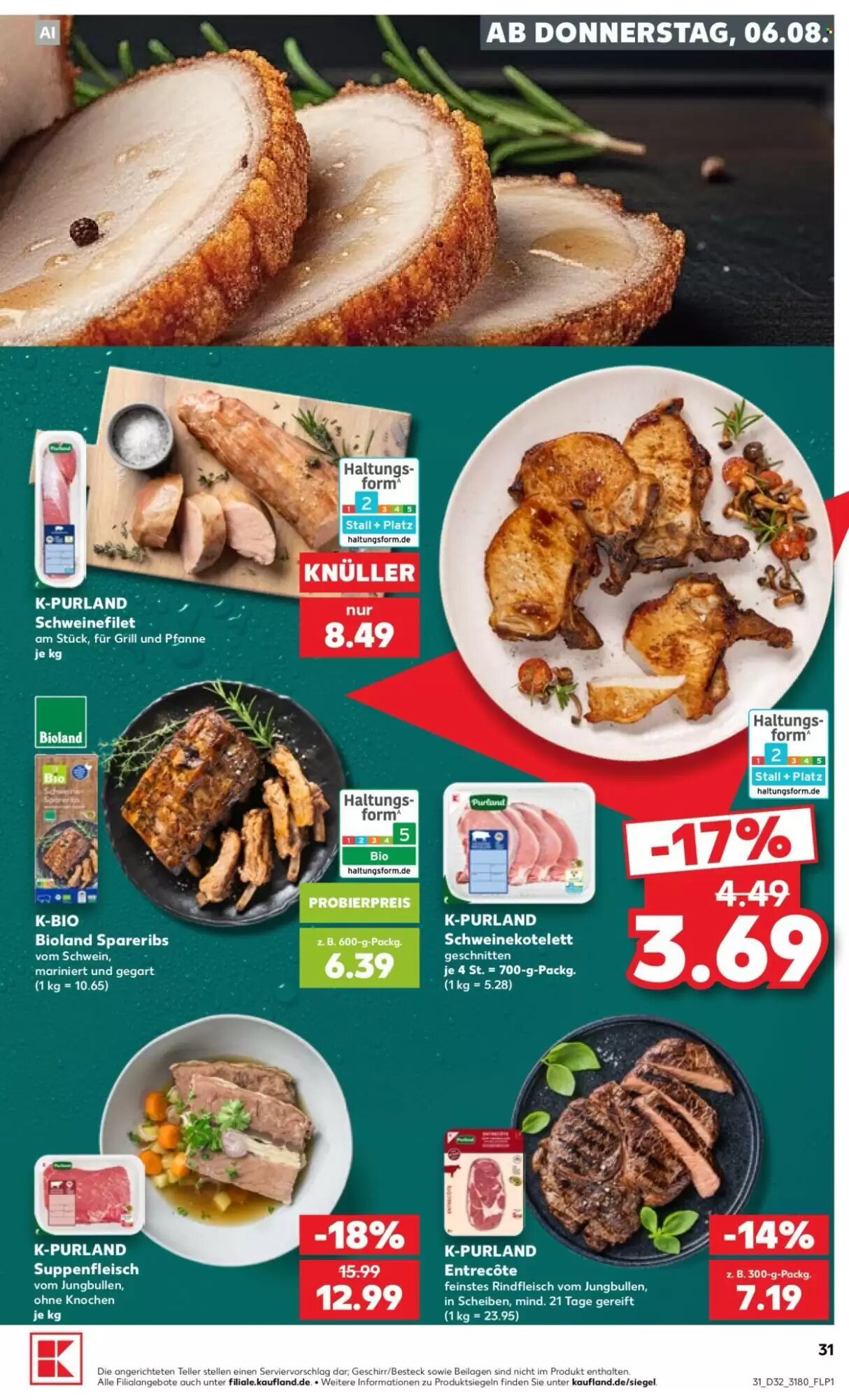 Kaufland Prospekt (ab 06.08.2026) zum Blättern - Seite 31