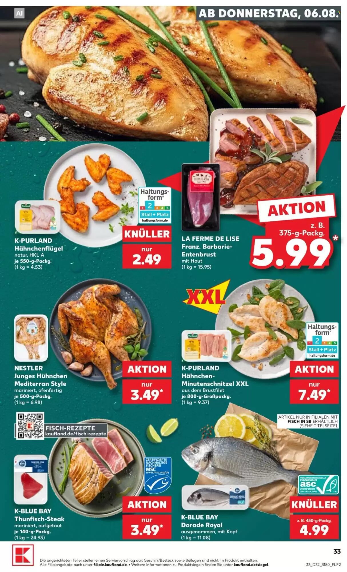 Kaufland Prospekt (ab 06.08.2026) zum Blättern - Seite 33