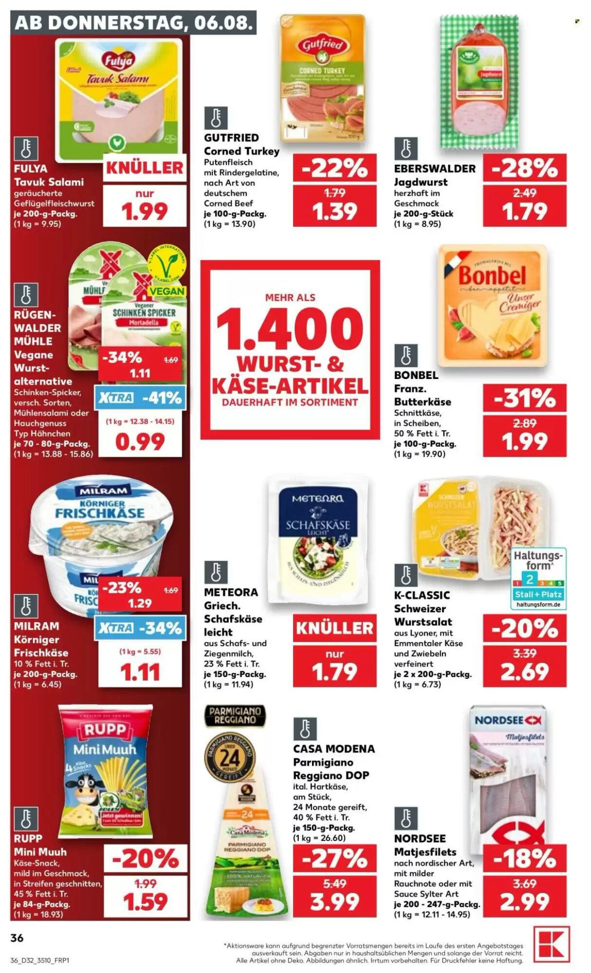 Kaufland Prospekt (ab 06.08.2026) zum Blättern - Seite 36