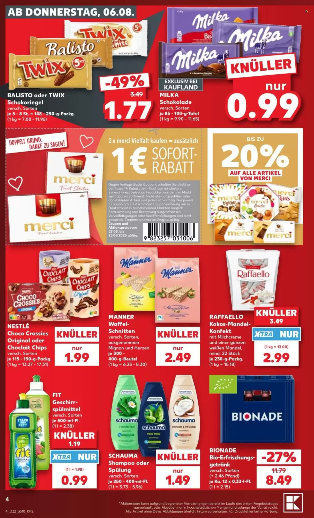 Kaufland Prospekt (ab 06.08.2026) zum Blättern - Seite 4