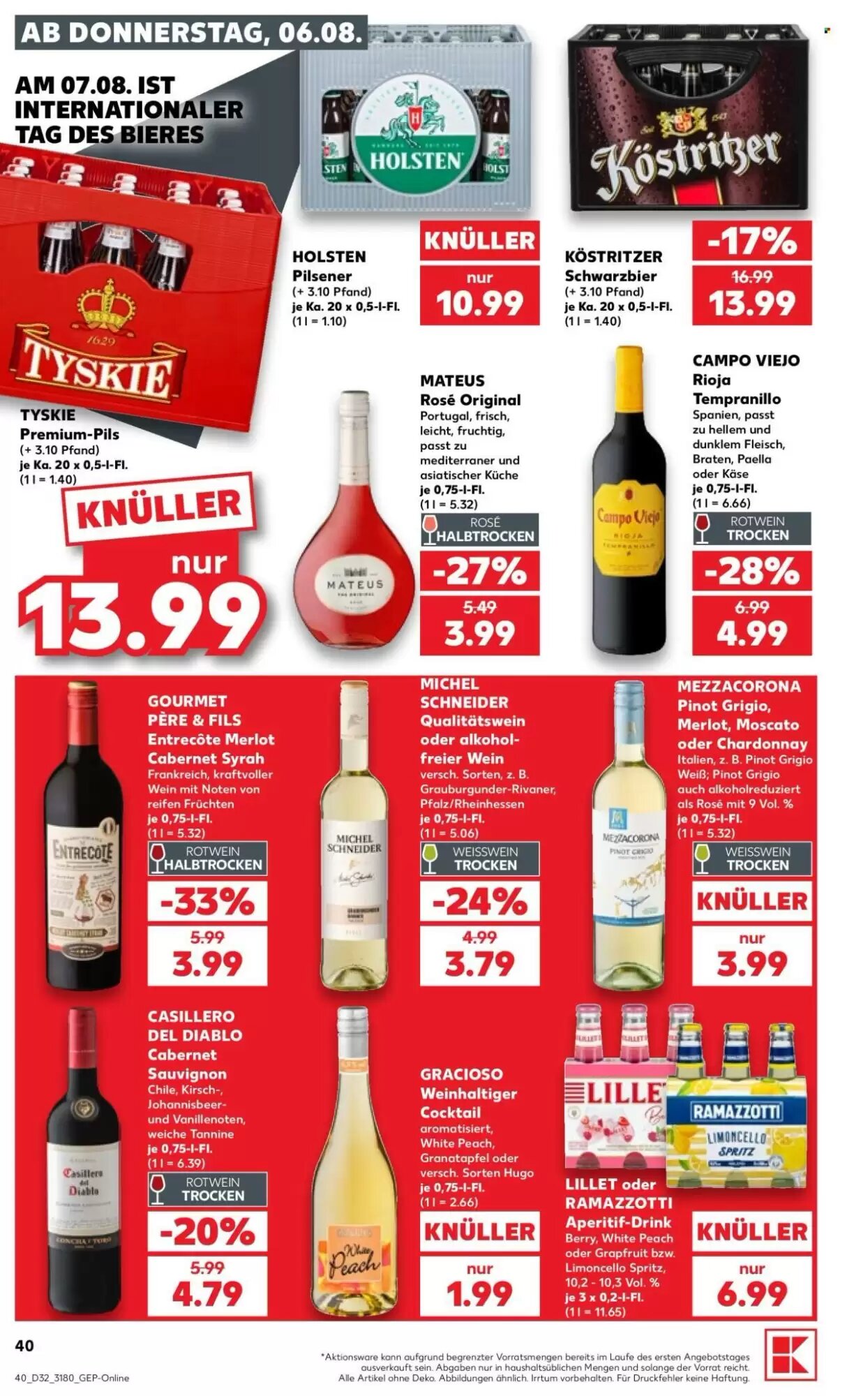 Kaufland Prospekt (ab 06.08.2026) zum Blättern - Seite 40