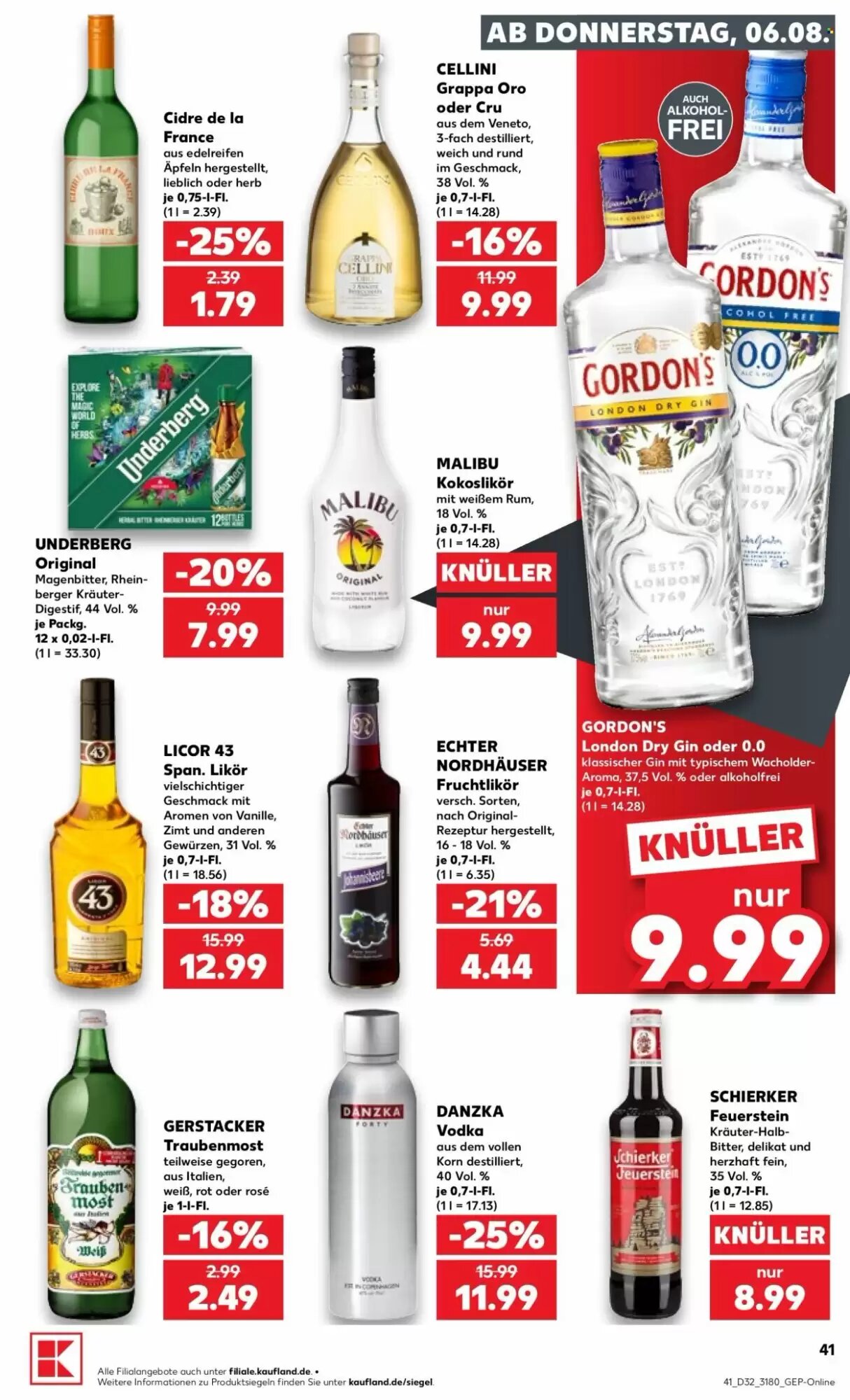 Kaufland Prospekt (ab 06.08.2026) zum Blättern - Seite 41