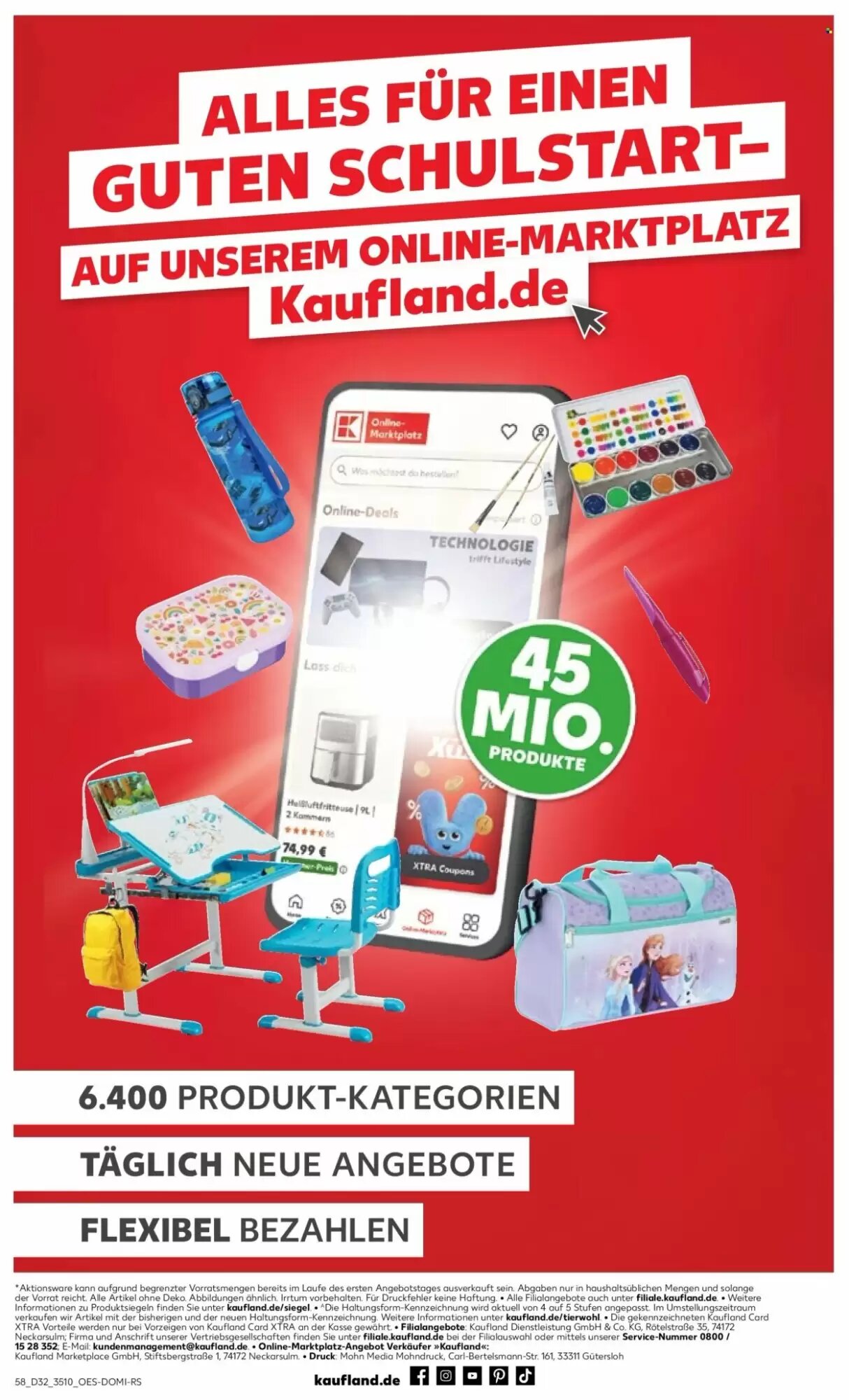 Kaufland Prospekt (ab 06.08.2026) zum Blättern - Seite 58