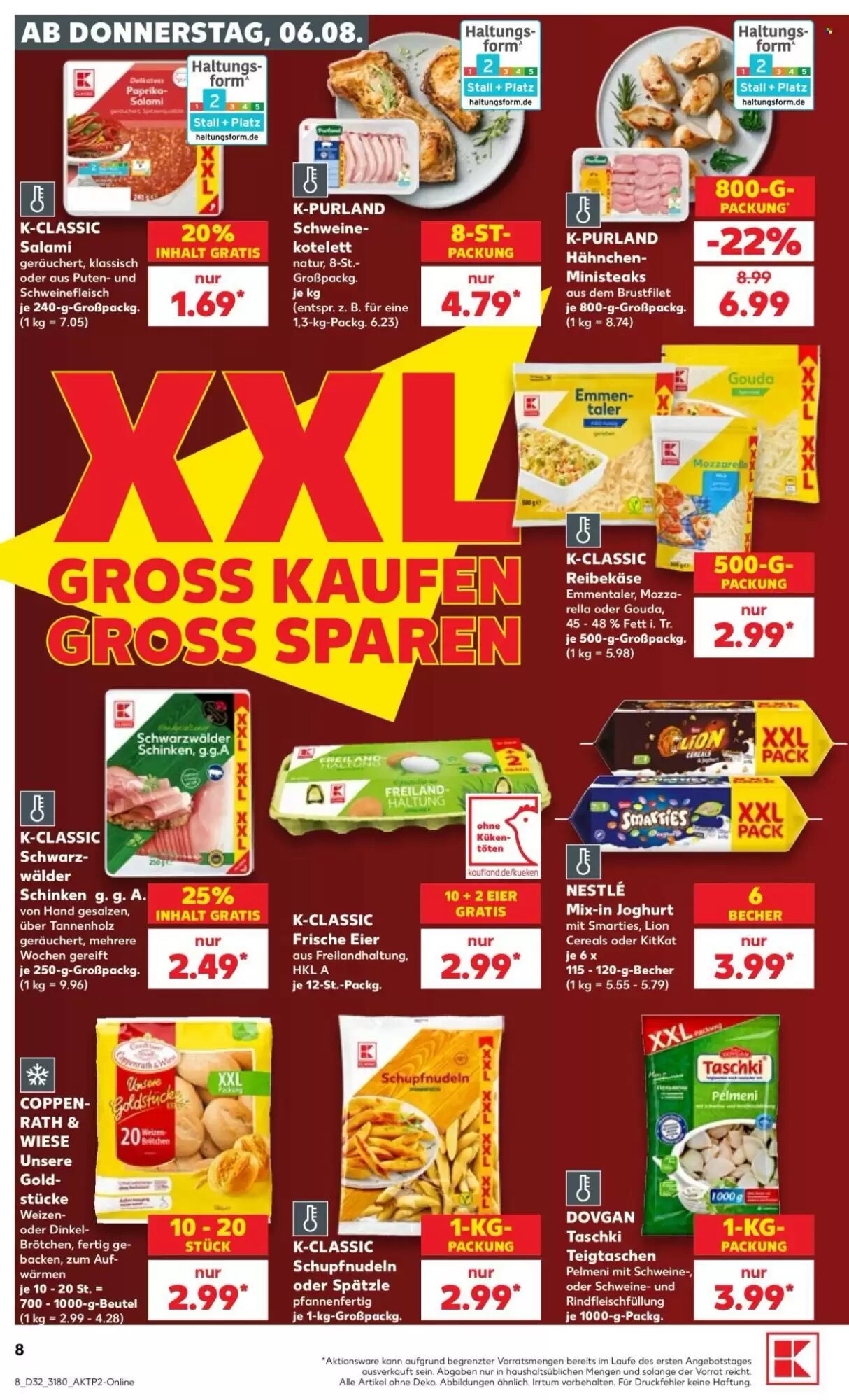 Kaufland Prospekt (ab 06.08.2026) zum Blättern - Seite 8