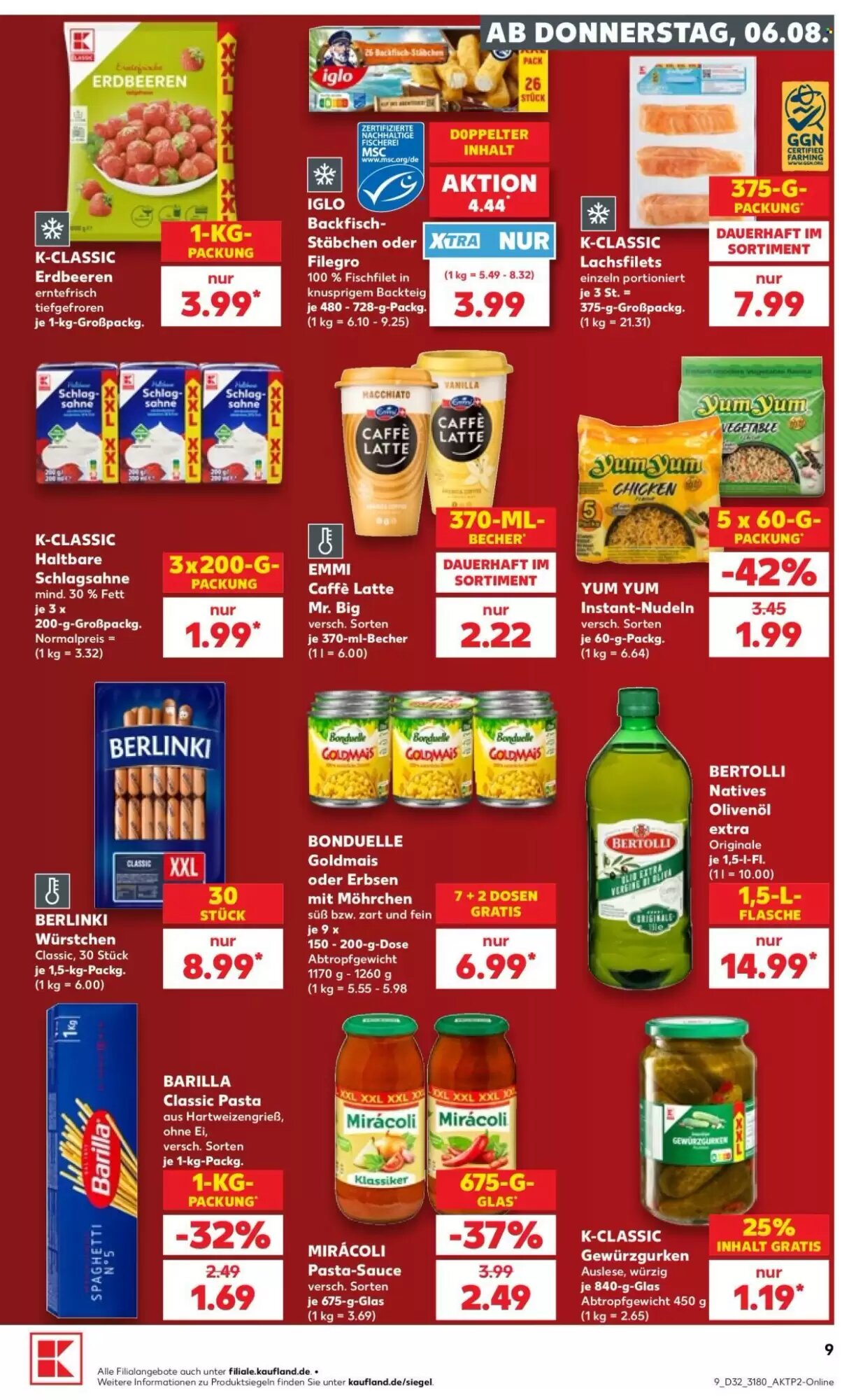 Kaufland Prospekt (ab 06.08.2026) zum Blättern - Seite 9