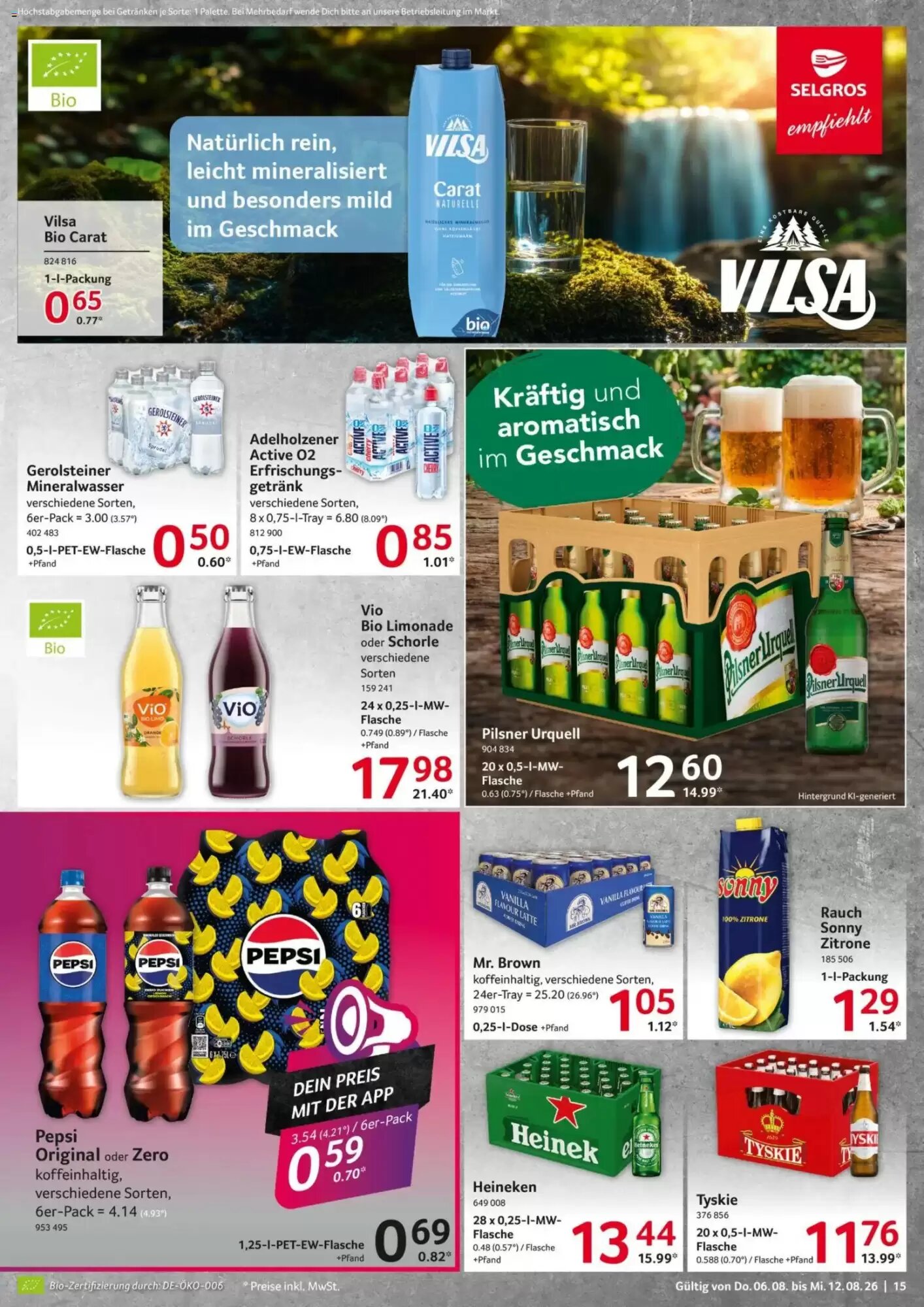 Selgros Prospekt (ab 06.08.2026) zum Blättern - Seite 15
