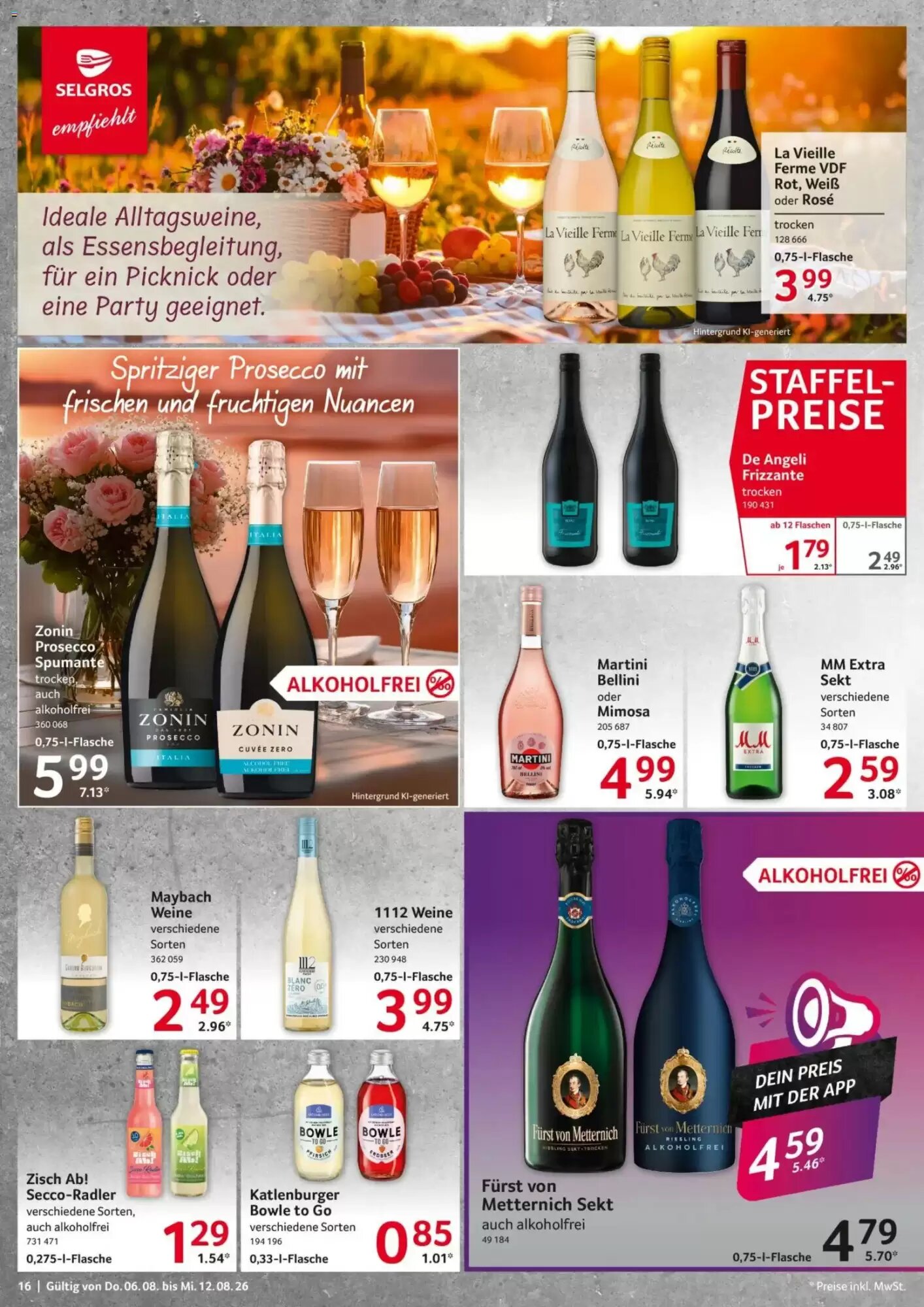 Selgros Prospekt (ab 06.08.2026) zum Blättern - Seite 16