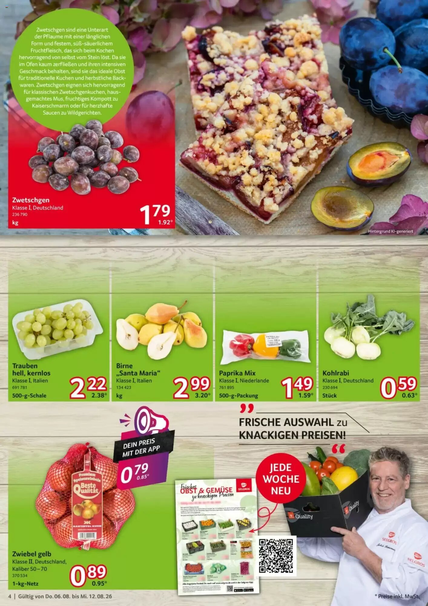 Selgros Prospekt (ab 06.08.2026) zum Blättern - Seite 4