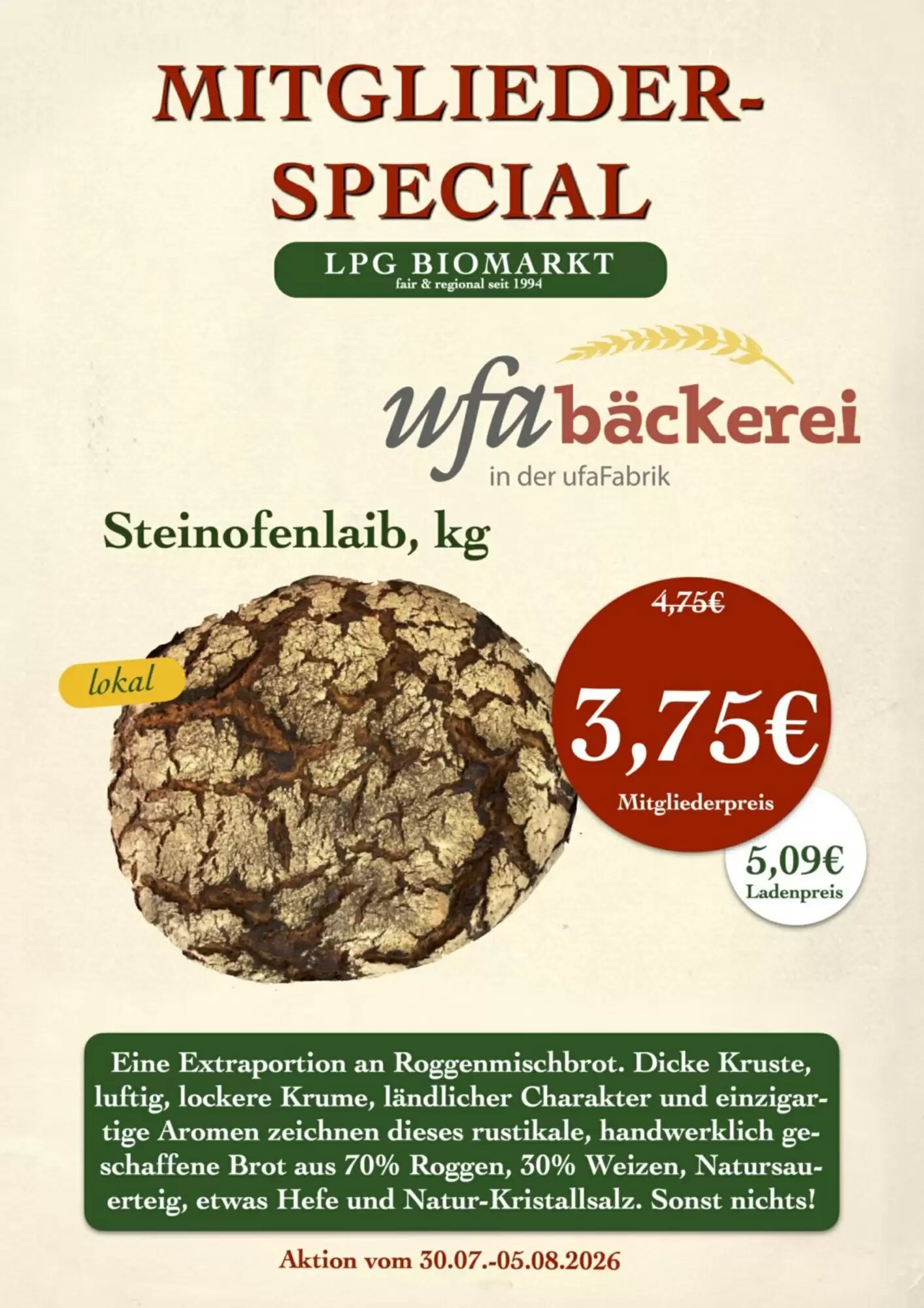 LPG Biomarkt Prospekt (ab 06.08.2026) zum Blättern - Seite 8